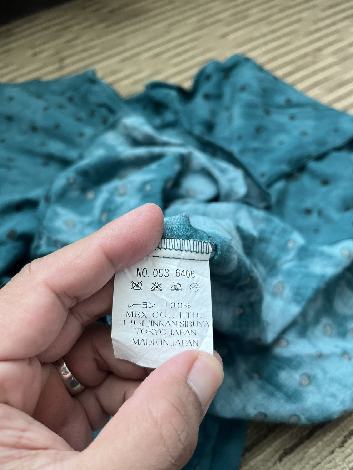 Designer × Japanese Brand GGD Grand Global Design Rayon Polkadot Button up Size US M / EU 48-50 / 2 - 8 Thumbnail