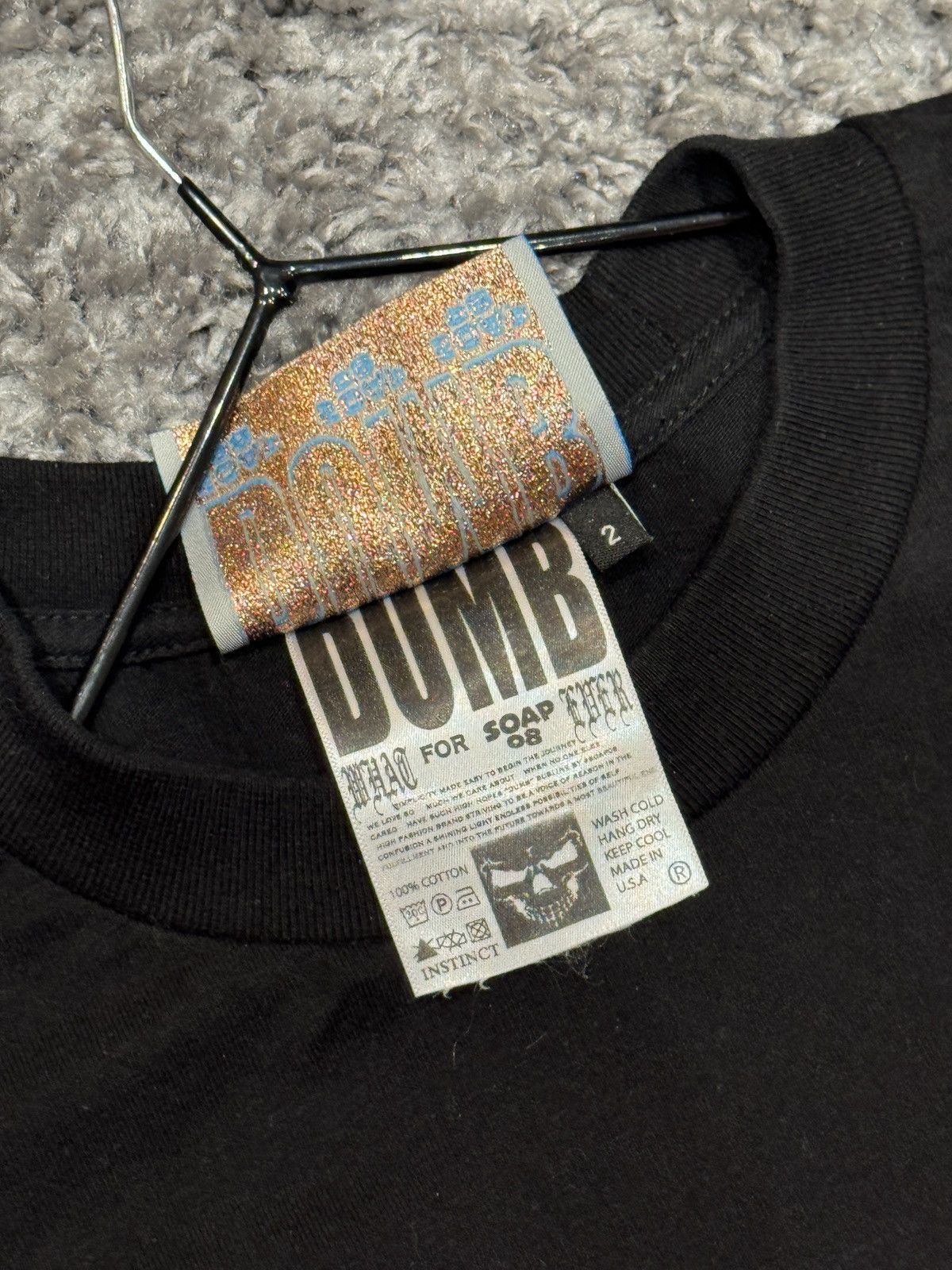 Other Bladee Soap08 Dumb shirt Size US XL / EU 56 / 4 - 2 Thumbnail