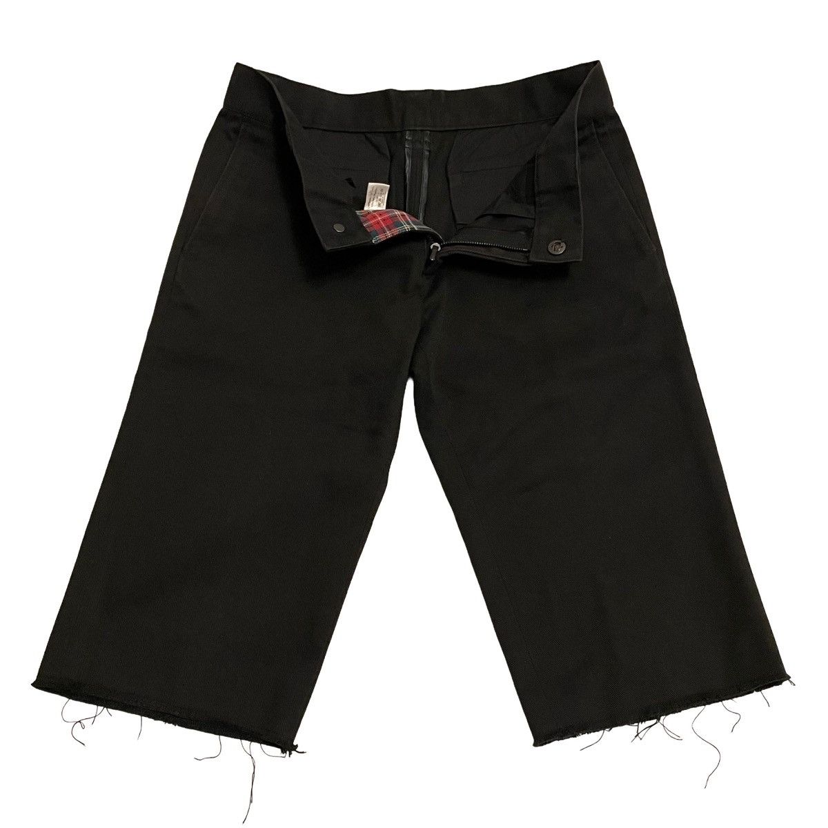 Number (N)ine Number (N)ine 05SS "Night Crawler" Cut-Off Denim Shorts Size US 32 / EU 48 - 6 Thumbnail