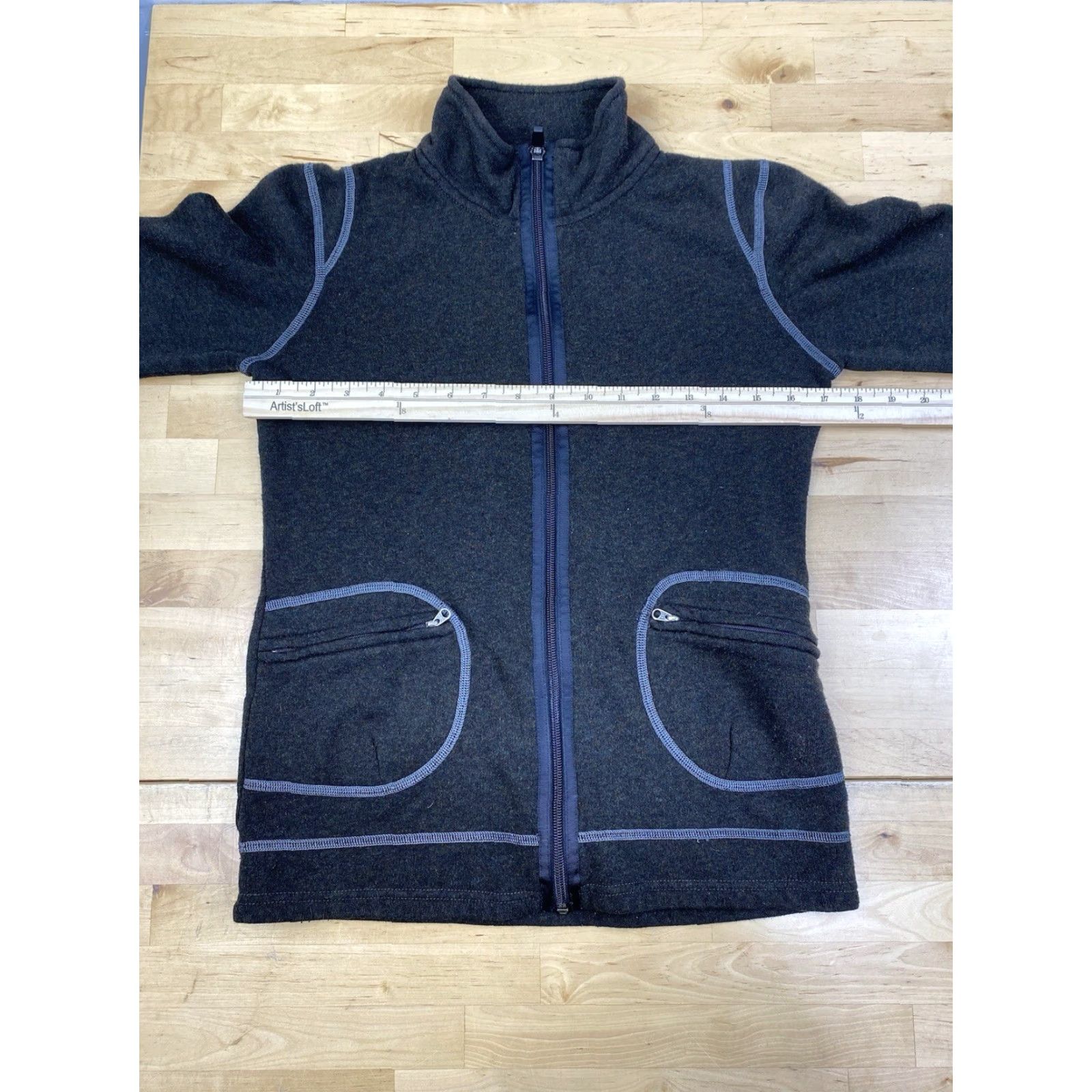 Vintage Kuhl Kashmira Jacket Womens XS Dark Gray Casual Outdoor Full Zip Pockets #9846 Size XS / US 0-2 / IT 36-38 - 6 Thumbnail
