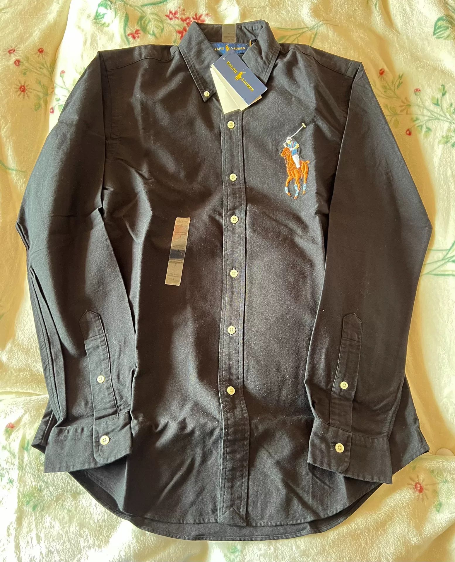 Ralph Lauren Ralph Lauren Men's Long Sleeve Shirt Size US S / EU 44-46 / 1 - 1 Thumbnail