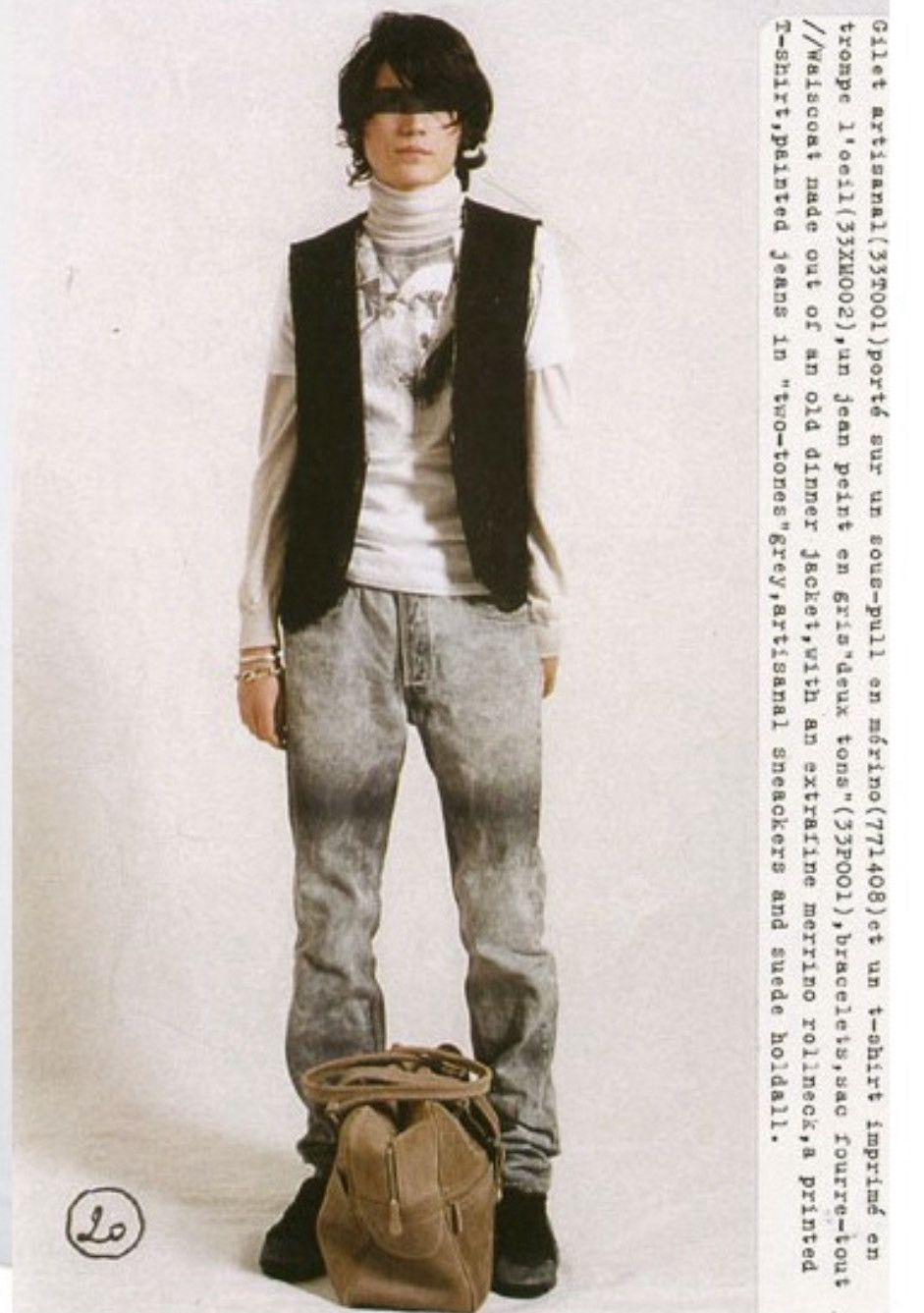 Maison Margiela Maison Martin Margiela AW03 Artisanal Trompe-L'oeil T-Shirt Size US L / EU 52-54 / 3 - 10 Thumbnail