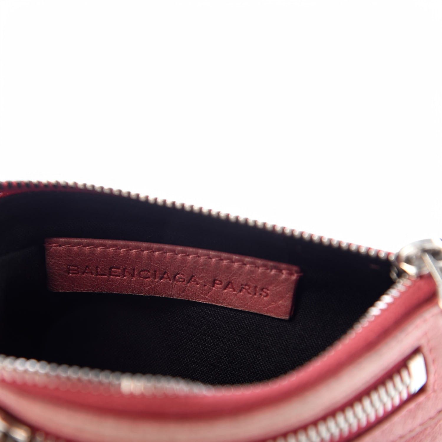Balenciaga Balenciaga - Pink Leather City Pouch Handbag Small Size ONE SIZE - 4 Thumbnail