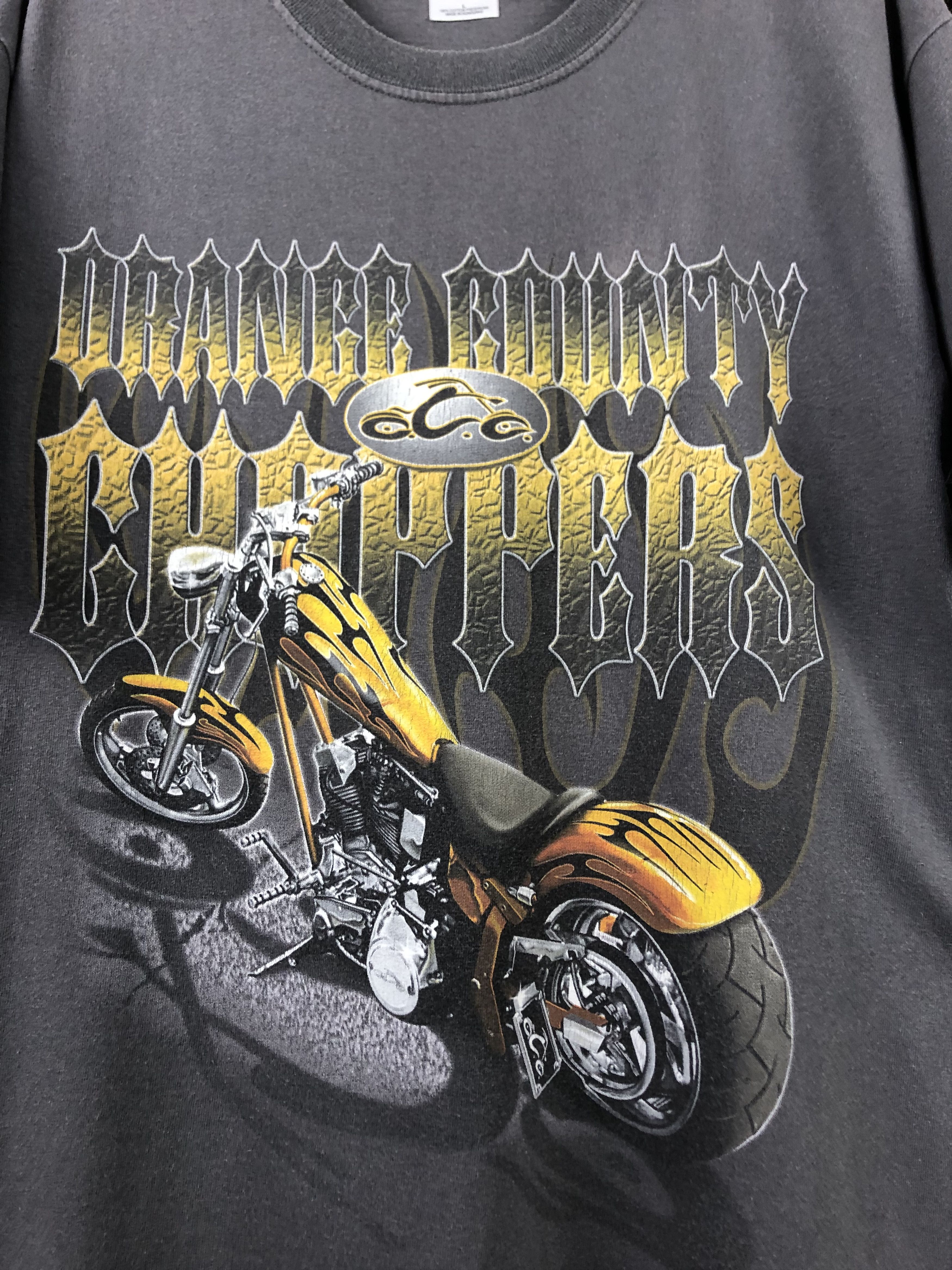 Vintage Vintage Y2K Orange Country Choppers Motorcycle OCC Biker Size US L / EU 52-54 / 3 - 5 Thumbnail