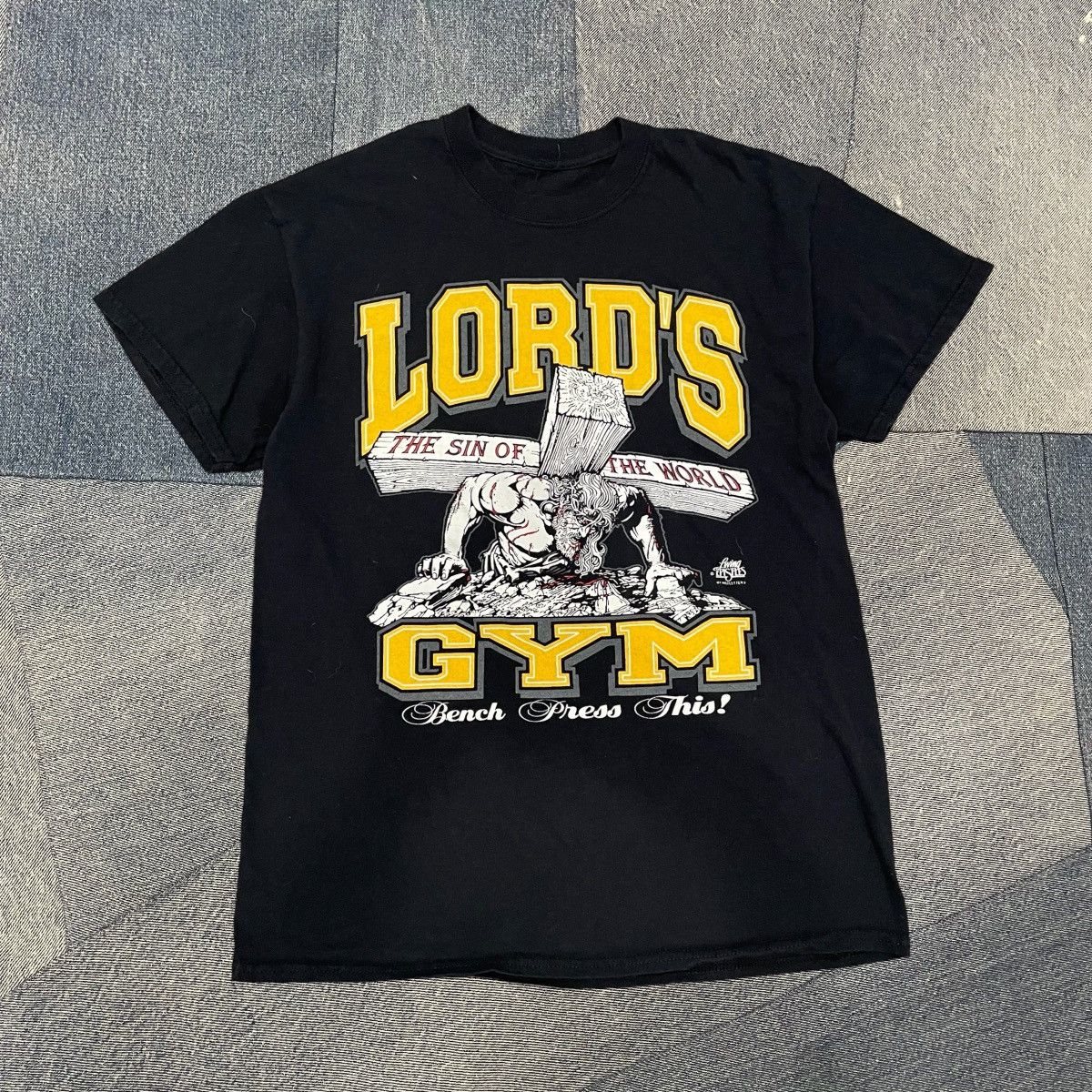 Japanese Brand × Vintage CRAZY 2000s Lords Gym Vintage Tee Size US M / EU 48-50 / 2 - 1 Thumbnail