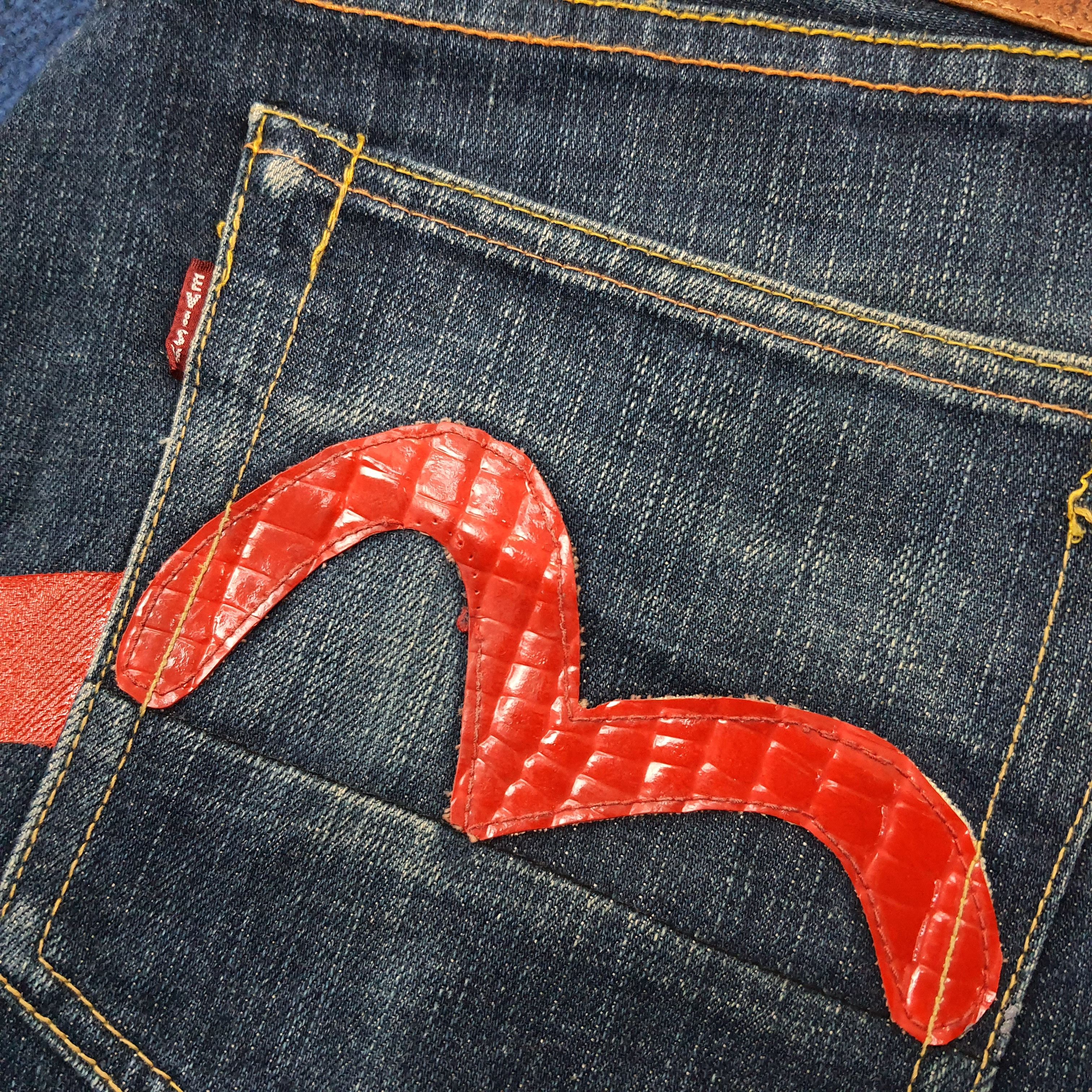 Evisu Vintage Evisu Japan by Yamane Custom Daicock Jeans C228N12 Size US 29 - 13 Thumbnail