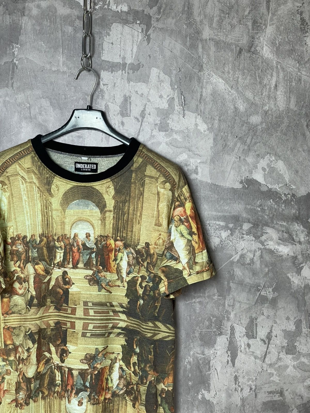 Hypebeast × Underated Underated Streetwear Graphic Y2K Printed Renaissance Art Tee Size US M / EU 48-50 / 2 - 4 Thumbnail