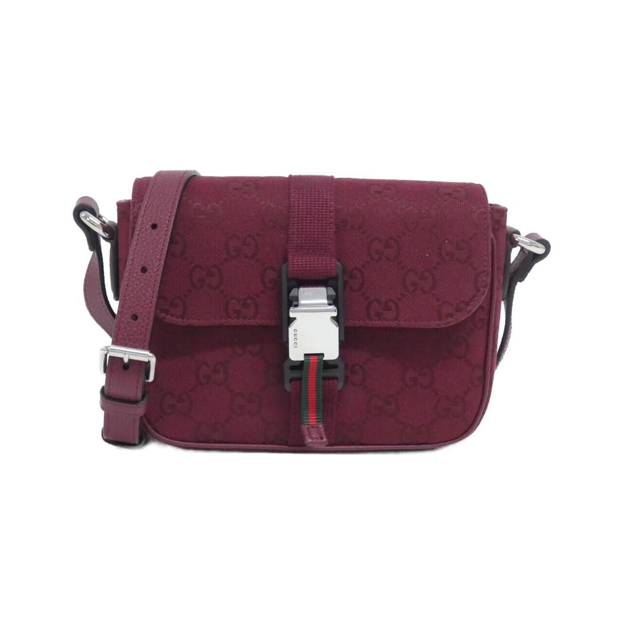 Gucci Gucci Original GG Canvas Shoulder Bag Leather Shoulder Bag 802100 FADUT DUTY FREE for USA