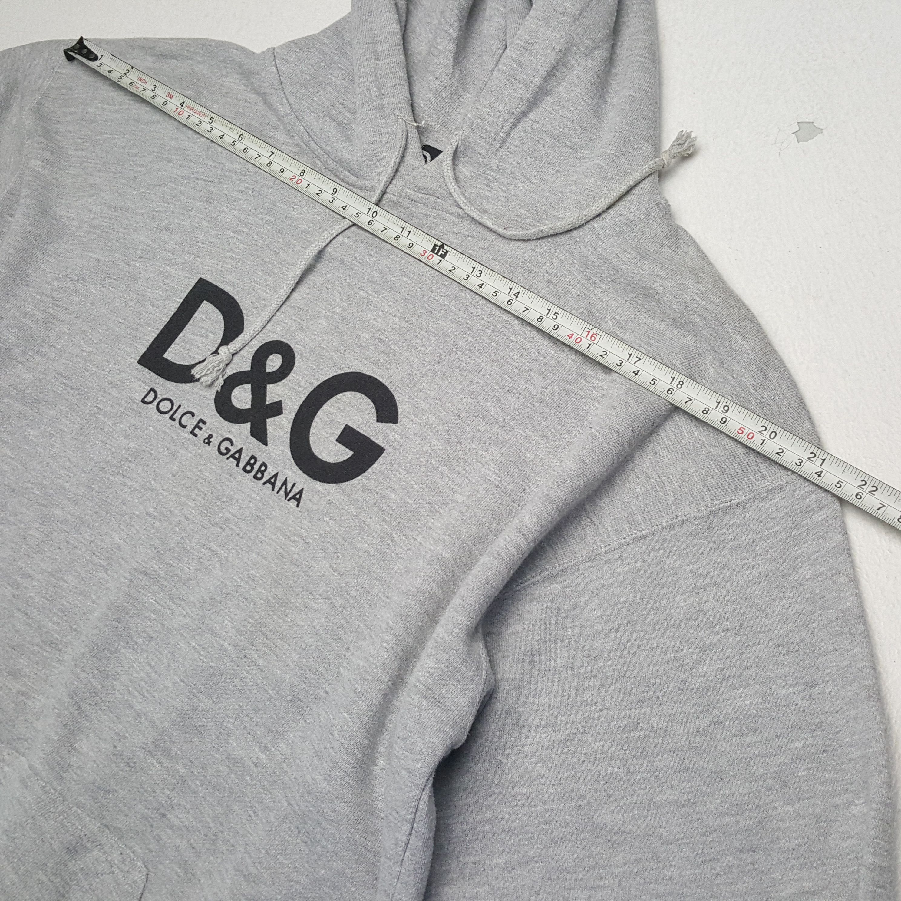 Dolce & Gabbana × Vintage Vintage DOLCE & GABBANA Italian Fashion Brand Hoodies Size US L / EU 52-54 / 3 - 5 Thumbnail
