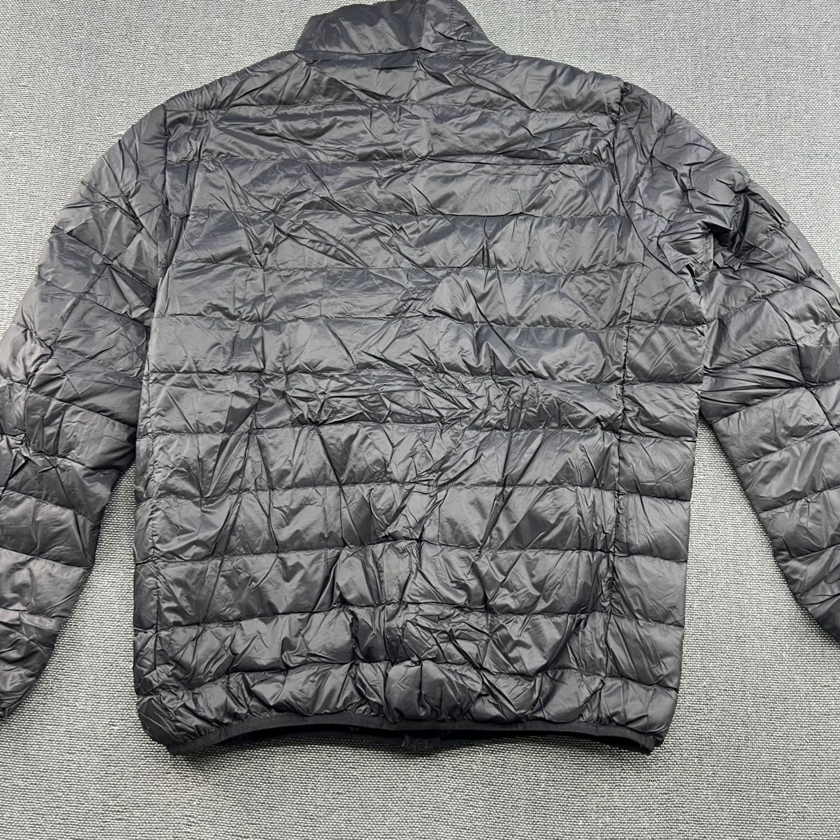 Vintage Aniesta Sport Mens Down Jacket Medium Black Ultra Lightweight Packable Full Zip Jacket Size US M / EU 48-50 / 2 - 4 Thumbnail