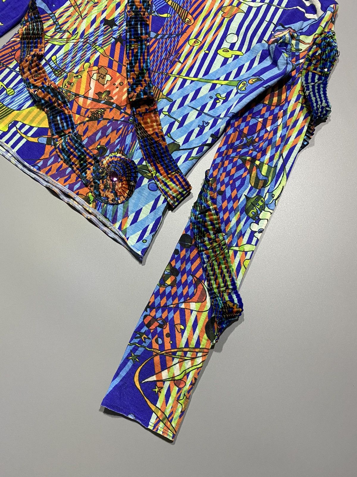 Issey Miyake SS14 Printed Top Size M / US 6-8 / IT 42-44 - 11 Thumbnail