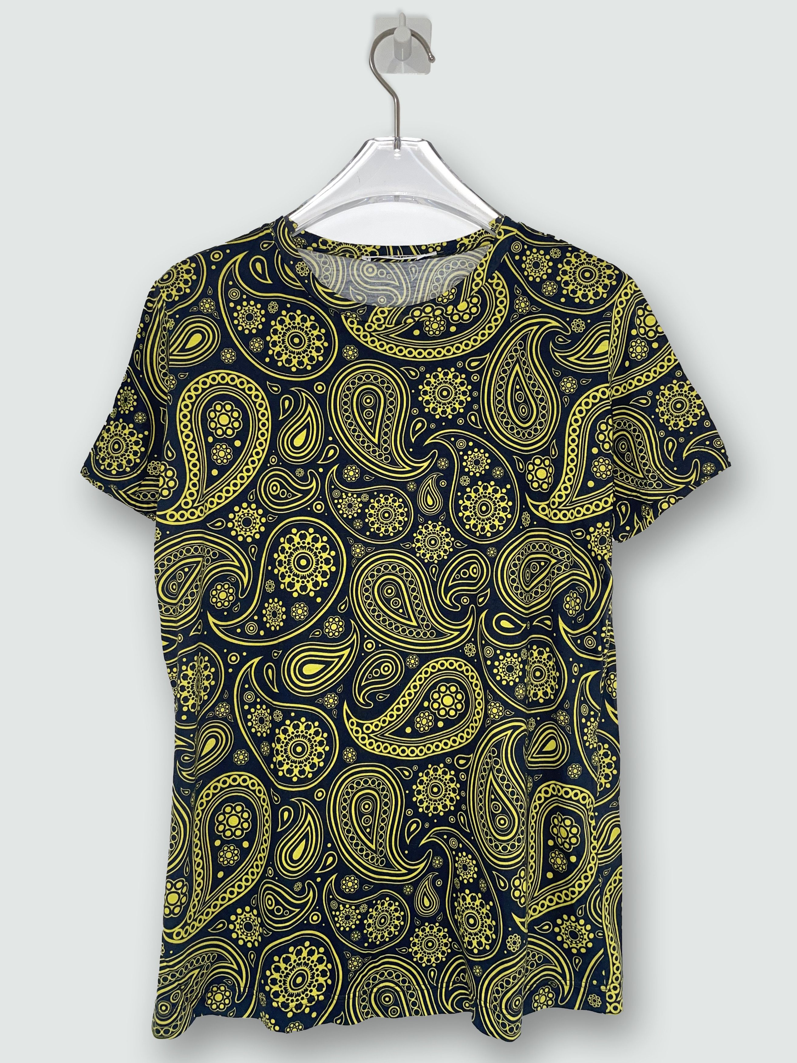 Jil Sander by Raf Simons SS 2012 Paisley Tshirt Medium