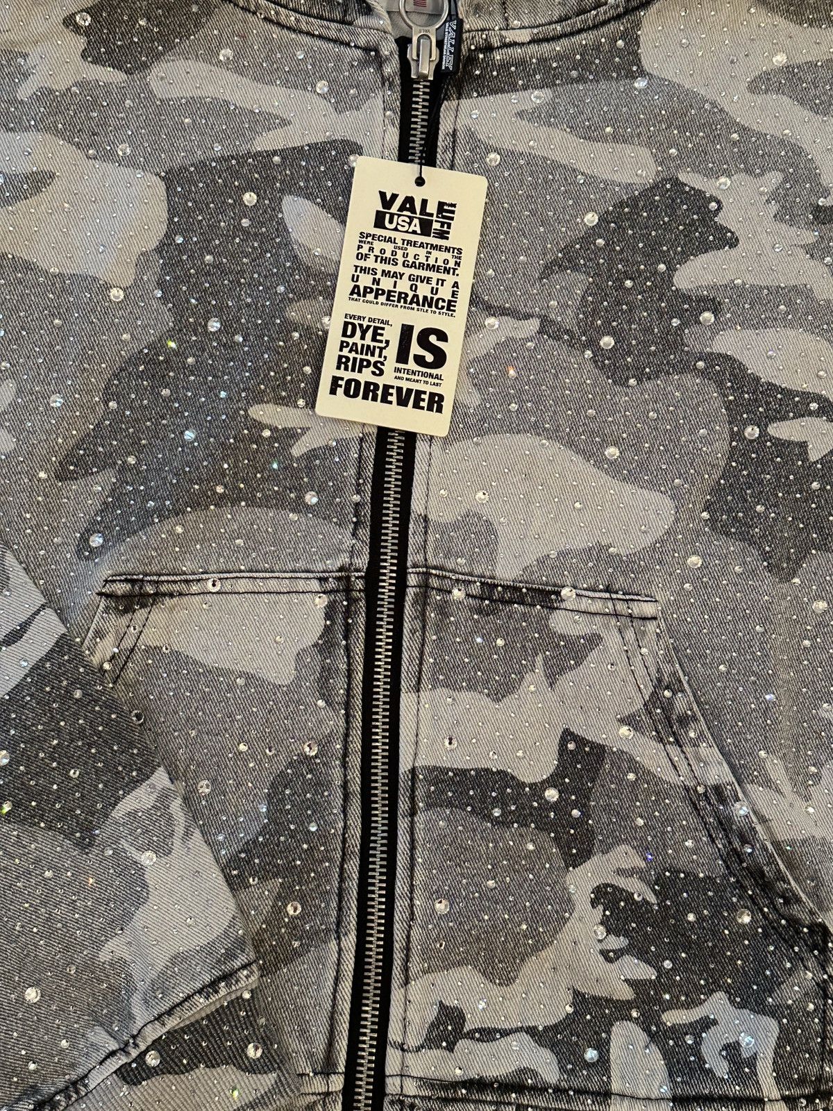 Vale Forever Crystal Camo Work Jacket