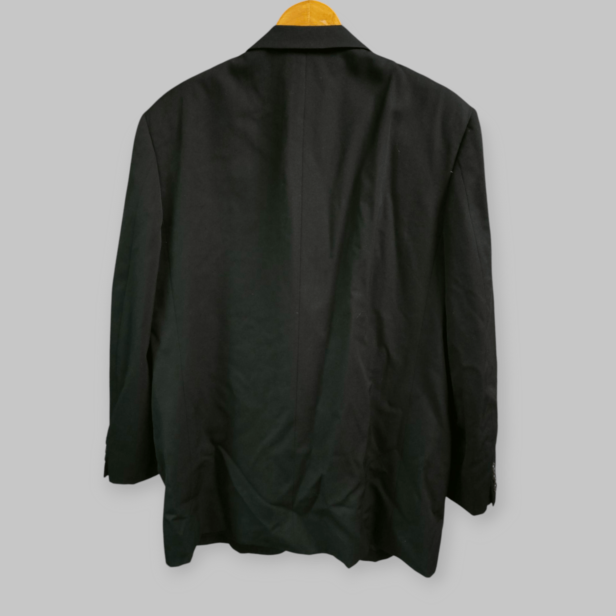 Comme des Garcons Homme Deux AD 1989 Tailor Wool Laine Black Size 40R - 5 Thumbnail
