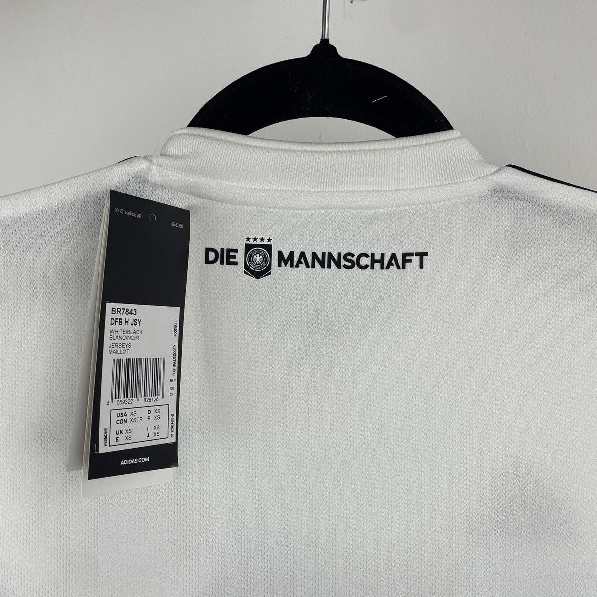 Adidas Germany Adidas Genuine Home Jersey Shirt 2018/2019 size XS Size US XS / EU 42 / 0 - 8 Thumbnail