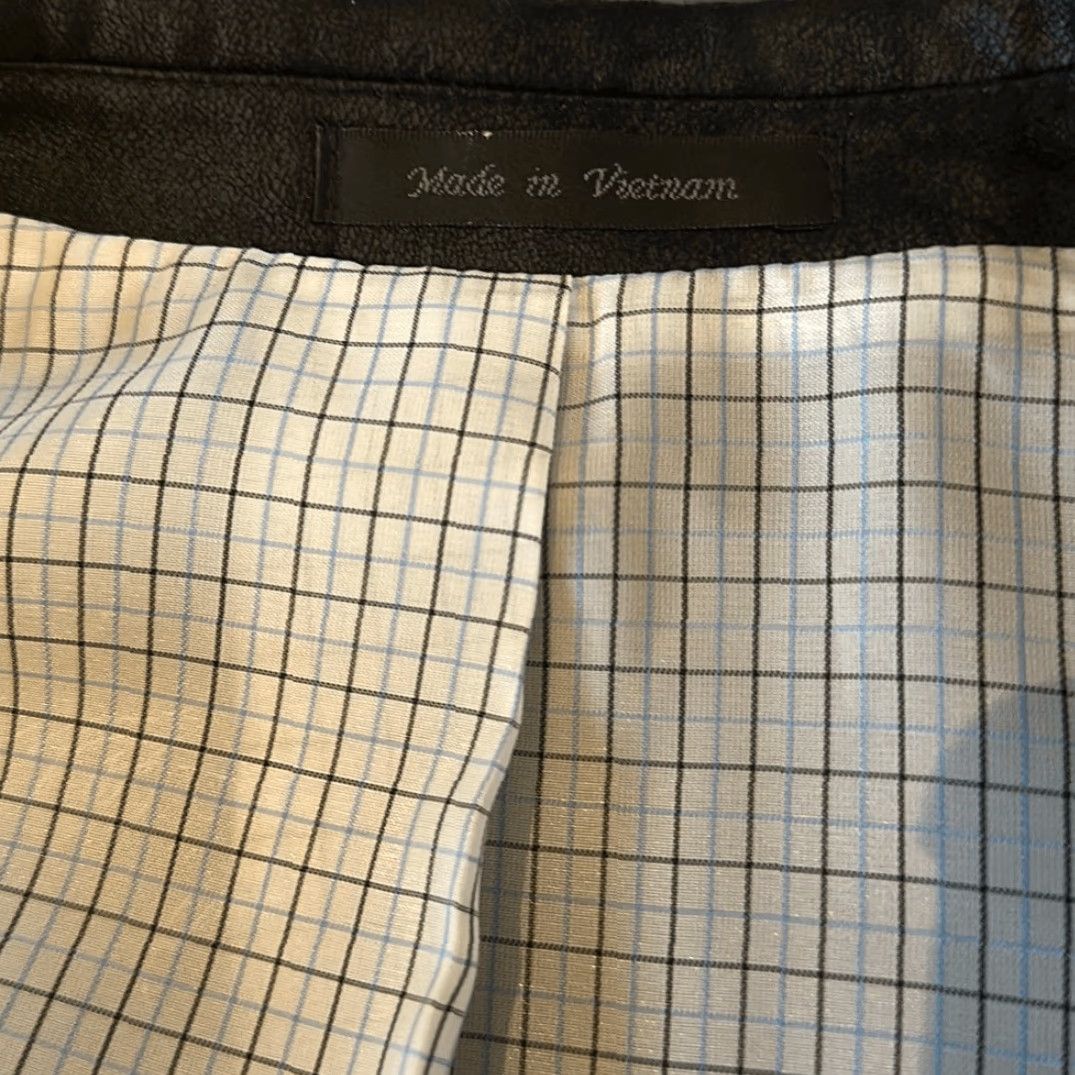 VINTAGE Lauren Ralph Lauren Blazer Tweed Sport Coat Men 46 Black Green P2P 24” Length 34” Todd?