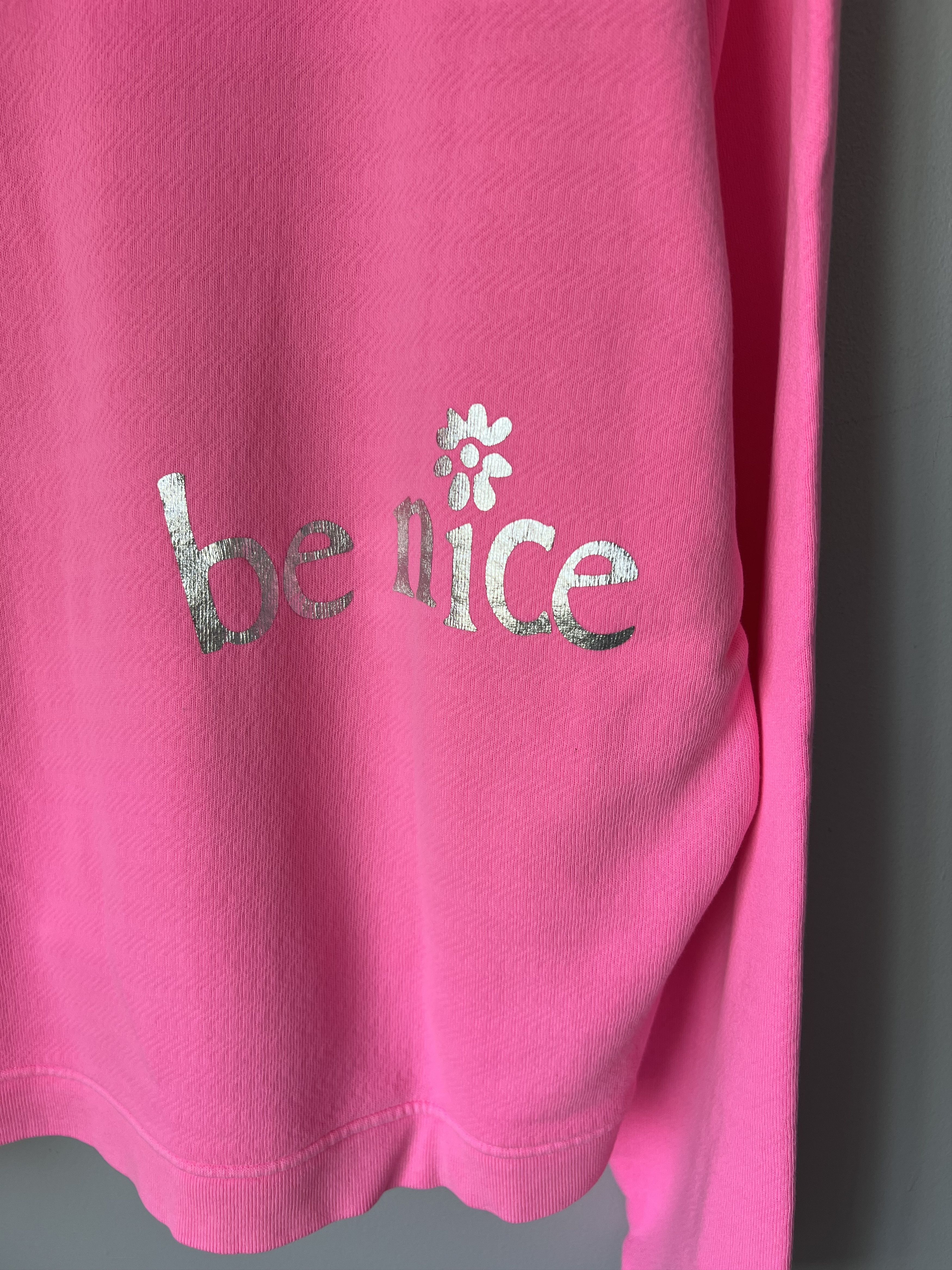 ERL ERL Venice Silver Printed Hoodie in Pink Size US XXL / EU 58 / 5 - 6 Thumbnail