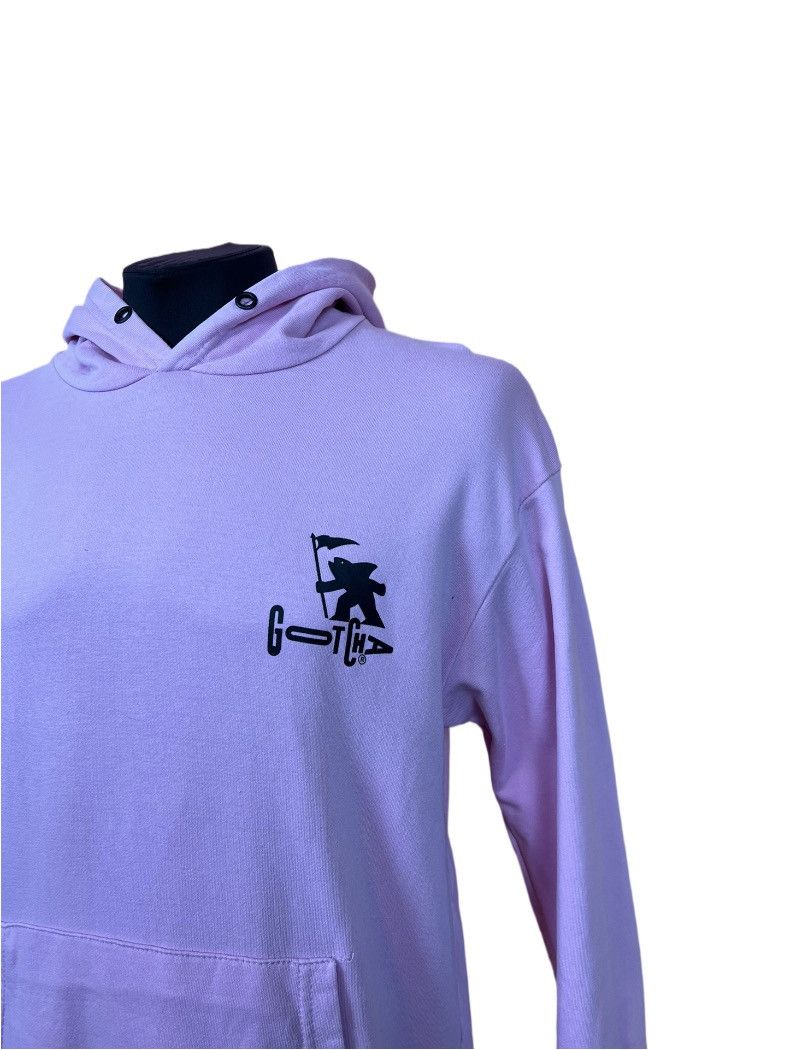 Designer × Gotcha gotcha printed hoodie shark streetwear pink L man's casual Size US L / EU 52-54 / 3 - 10 Thumbnail