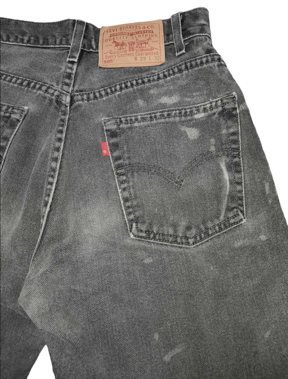 Levi's Vintage Levis 505 Faded Denim Size US 28 / EU 44 - 8 Thumbnail