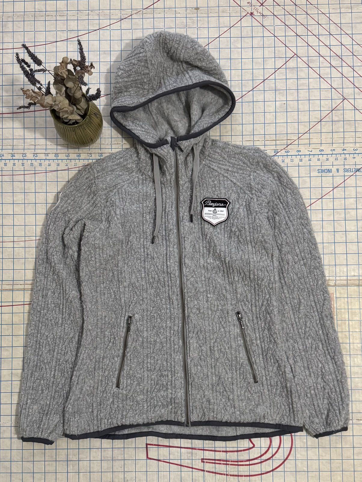 Bergans of Norway Bergan’s of Norway Full Zip Wool Blend Hoodie Women’s Medium Size M / US 6-8 / IT 42-44 - 1 Thumbnail