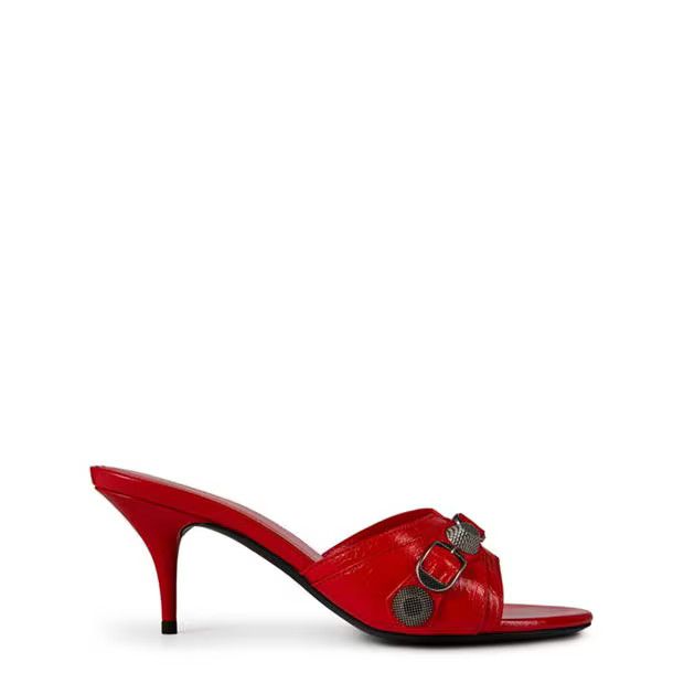 Balenciaga o1g2r1mq0924 Mules in Red Size US 7 / IT 37 - 1 Thumbnail