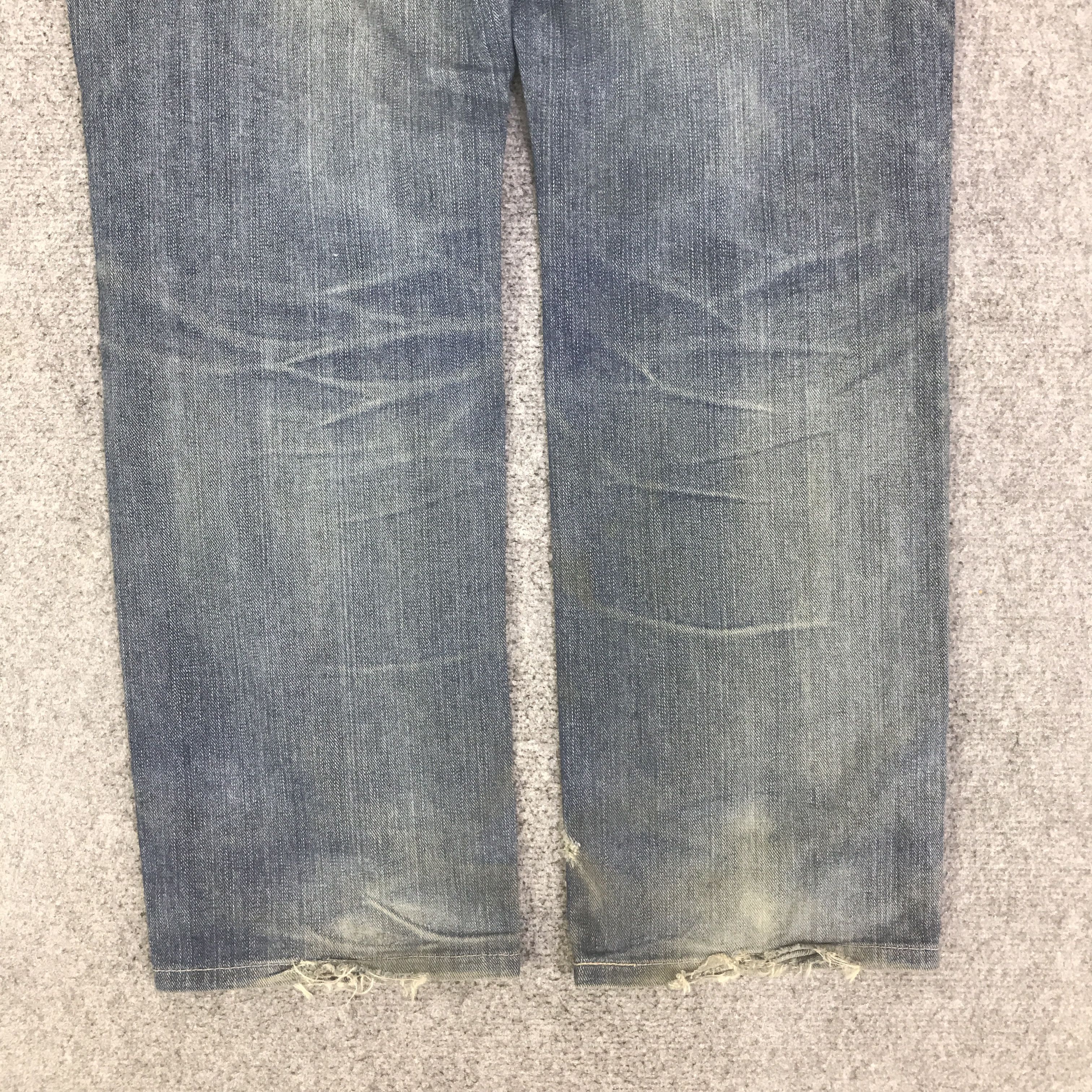 Edwin EDWIN DISTRESSED DENIM K129B16 Size US 33 - 6 Thumbnail