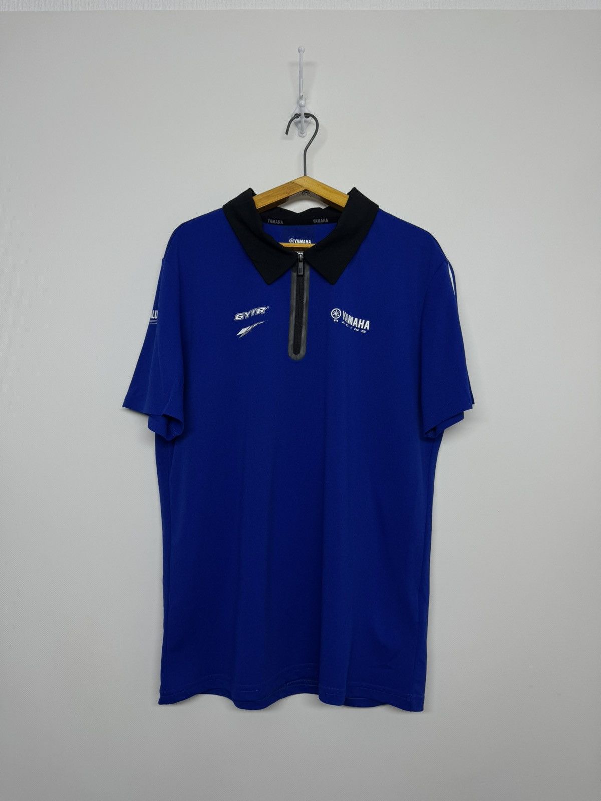 Yamaha Vintage Y2k Yamaha Racing Polo T-Shirt 00’s Size US M / EU 48-50 / 2 - 2 Thumbnail