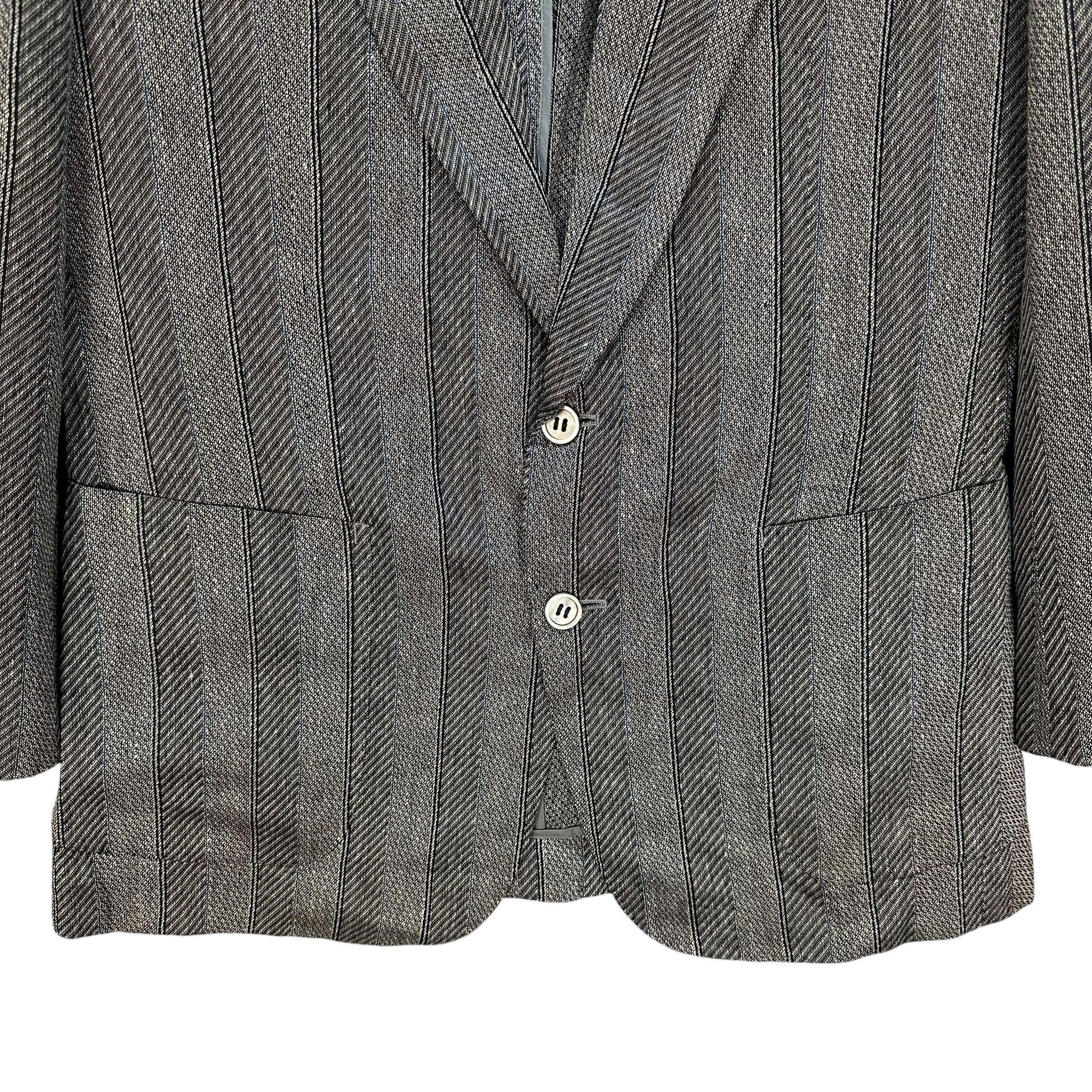 Lanvin LANVIN PARIS Stripe Suit Jacket Blazers #A56-1288 Size US M / EU 48-50 / 2 - 3 Thumbnail