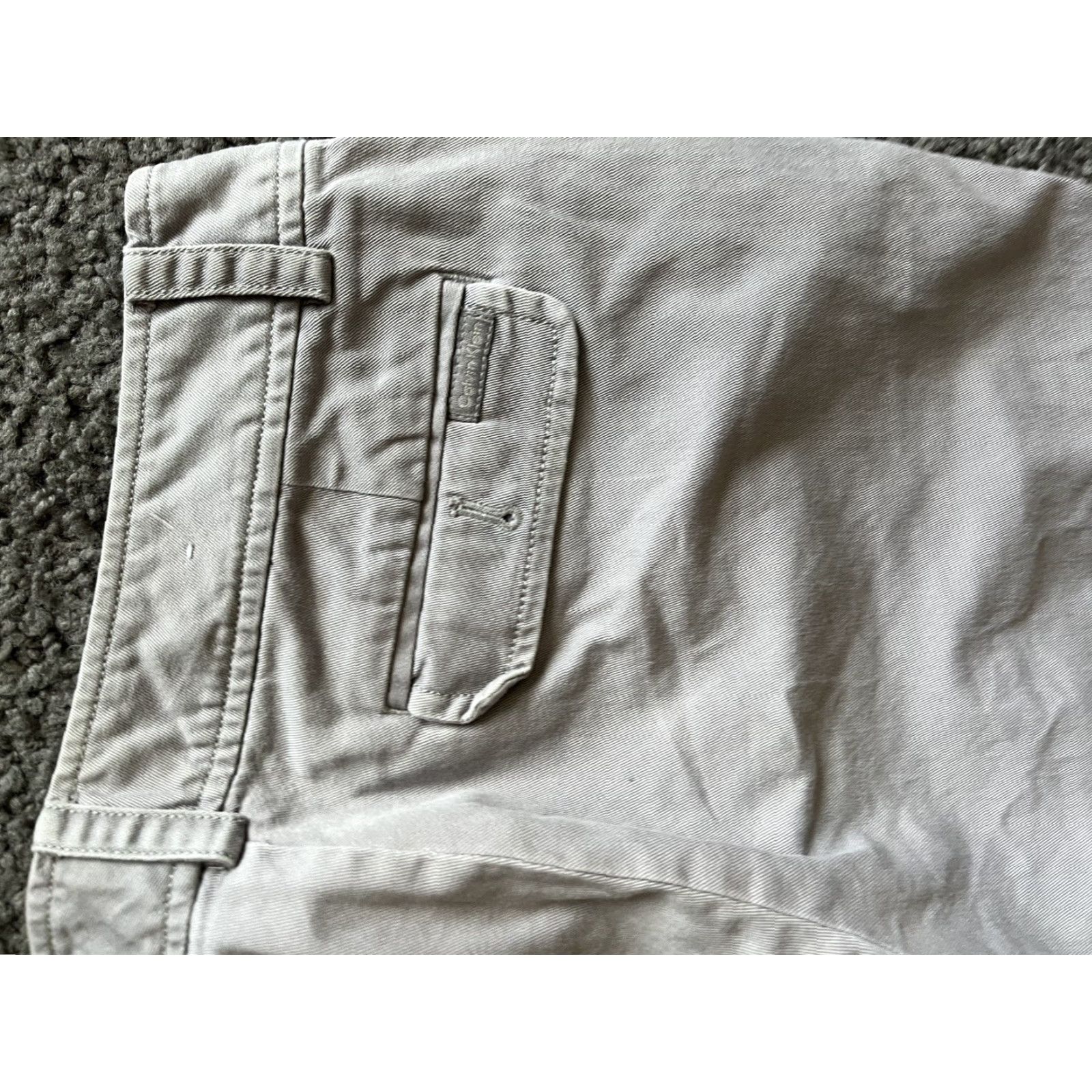 Calvin Klein CALVIN KLEIN Jeans Women Adult 2 Gray Straight Leg Denim Cotton Regular Fit Inseam 30.5" Waist 26" Size 26" / US 2 / IT 38 - 3 Thumbnail