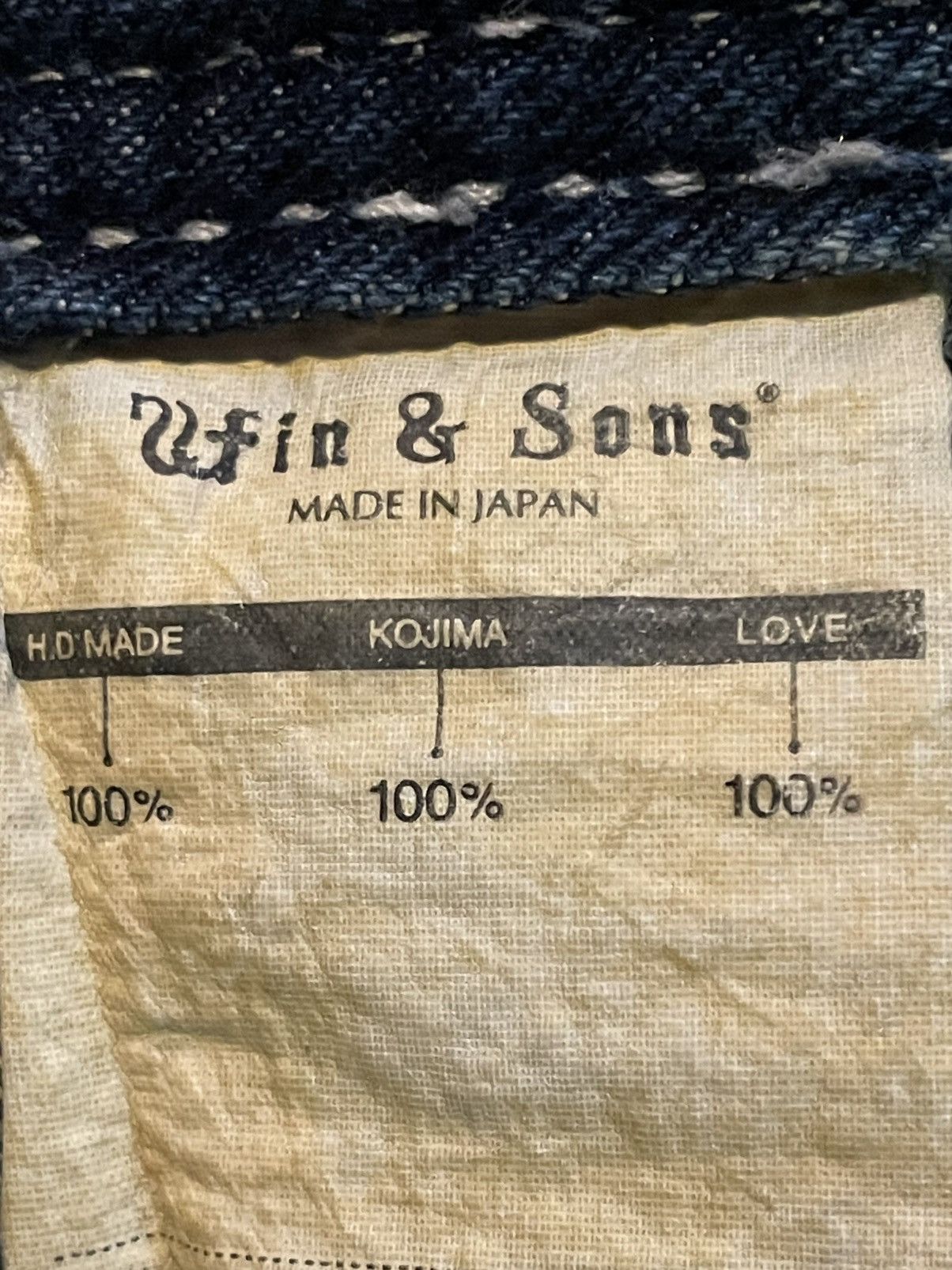 Delay by Win & Sons Type Akitani Flared Denim