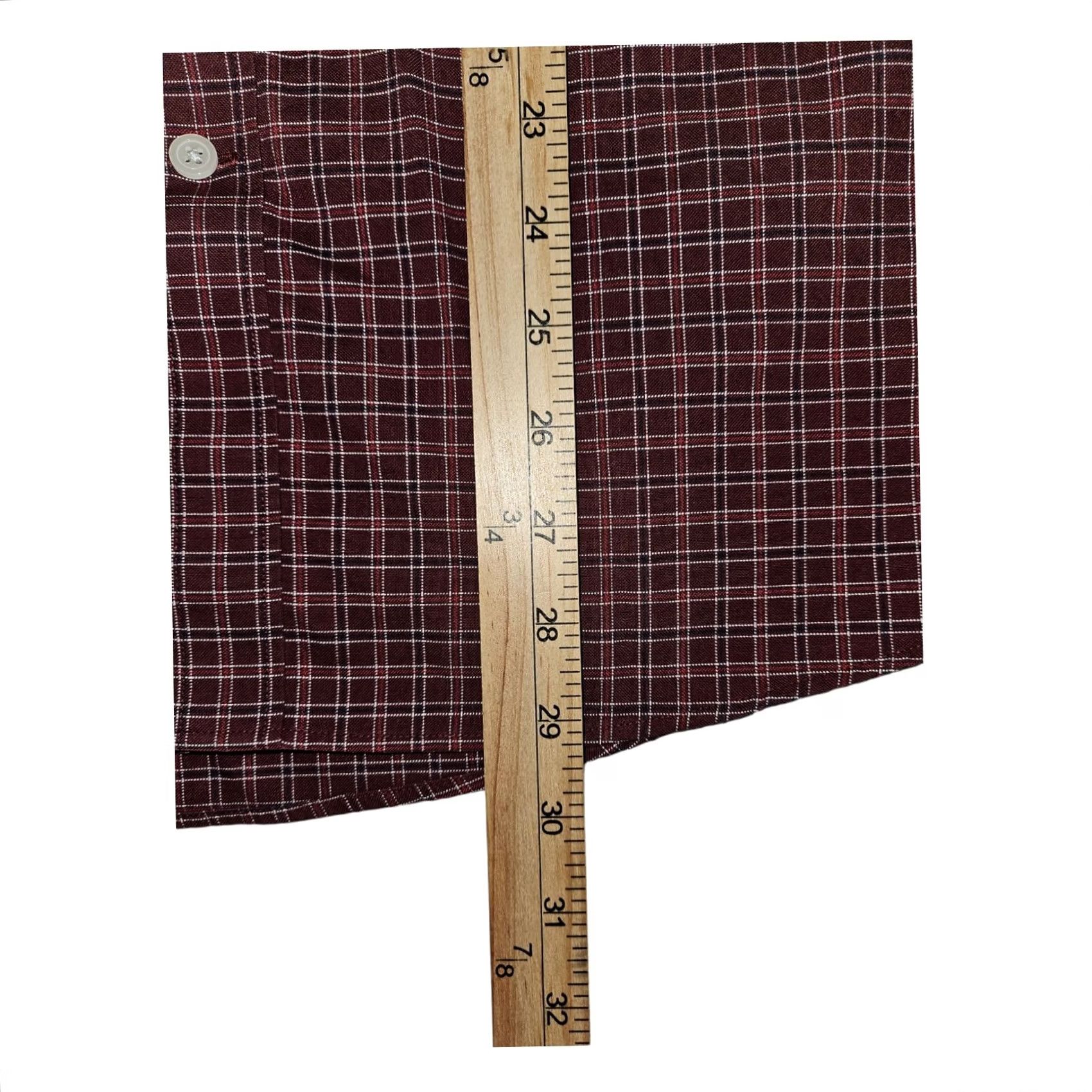 Eddie Bauer Eddie Bauer Button-Down Long Sleeve Men's M Red Check Shirt Size US M / EU 48-50 / 2 - 4 Thumbnail