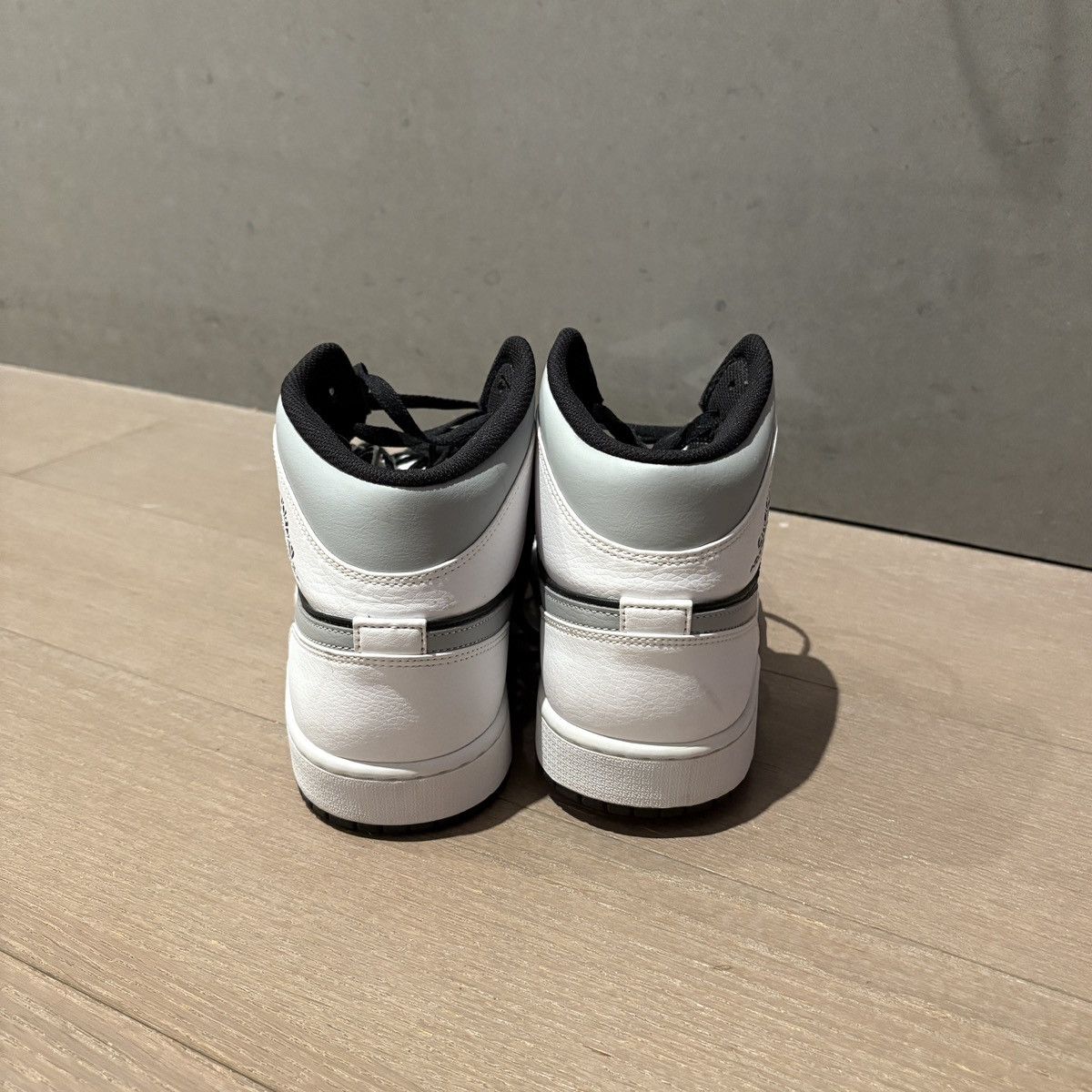 Nike Air Jordan 1 Mid in ‘White Shadow’ Size US 13 / EU 46 - 5 Thumbnail