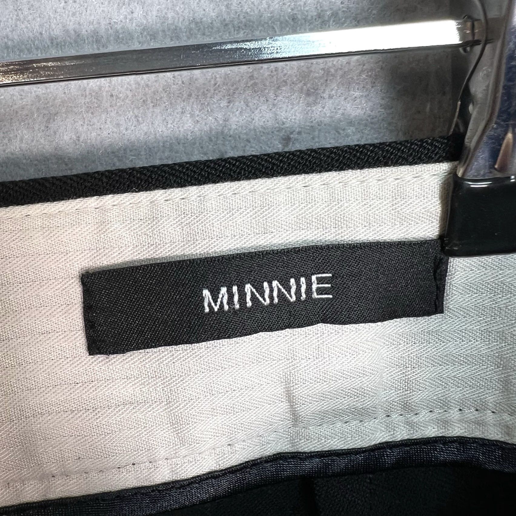 J.Crew J. Crew Minnie Black Stretch Cotton-Blend Slim Pants Womens Size 6 Size 28" / US 6 / IT 42 - 4 Thumbnail