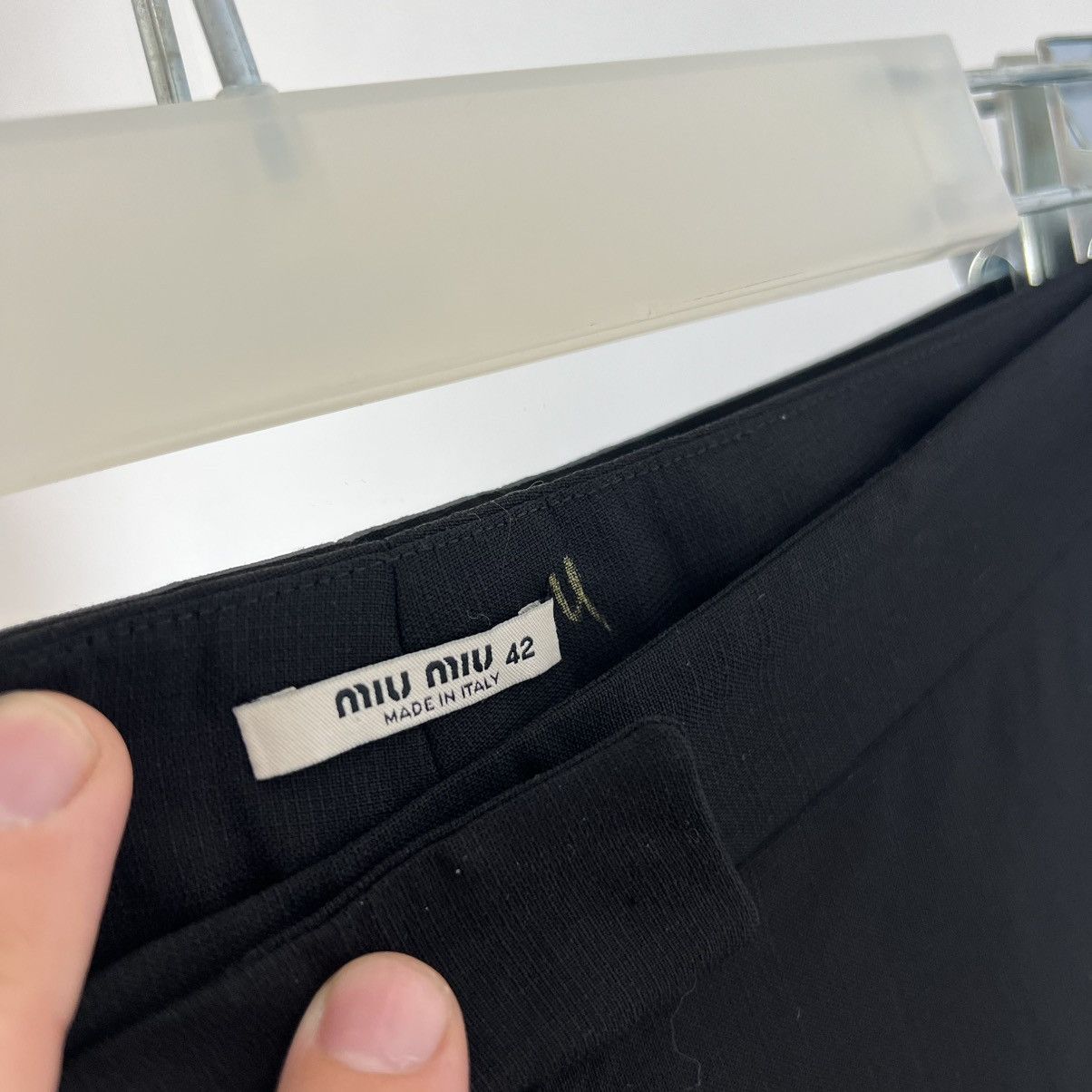 Miu Miu Vintage Y2K Miu Miu Luxury Trousers Pants Size 28" / US 6 / IT 42 - 4 Thumbnail
