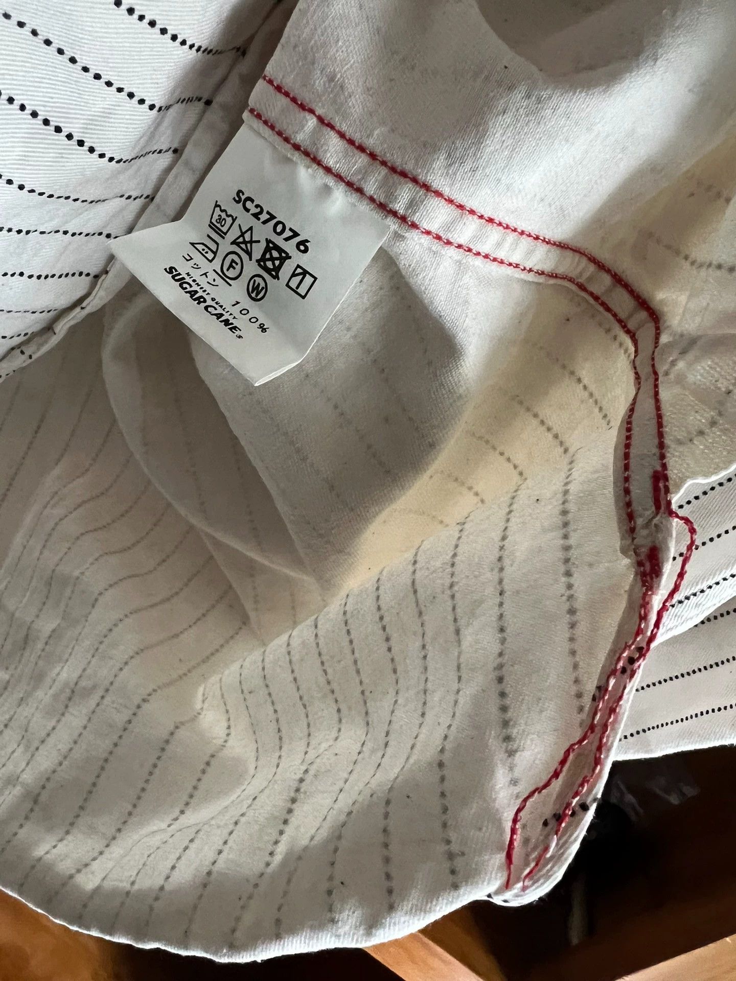 Sugar Cane Sugar Cane WABASH White Black Dots Work Shirt M Size US M / EU 48-50 / 2 - 6 Thumbnail