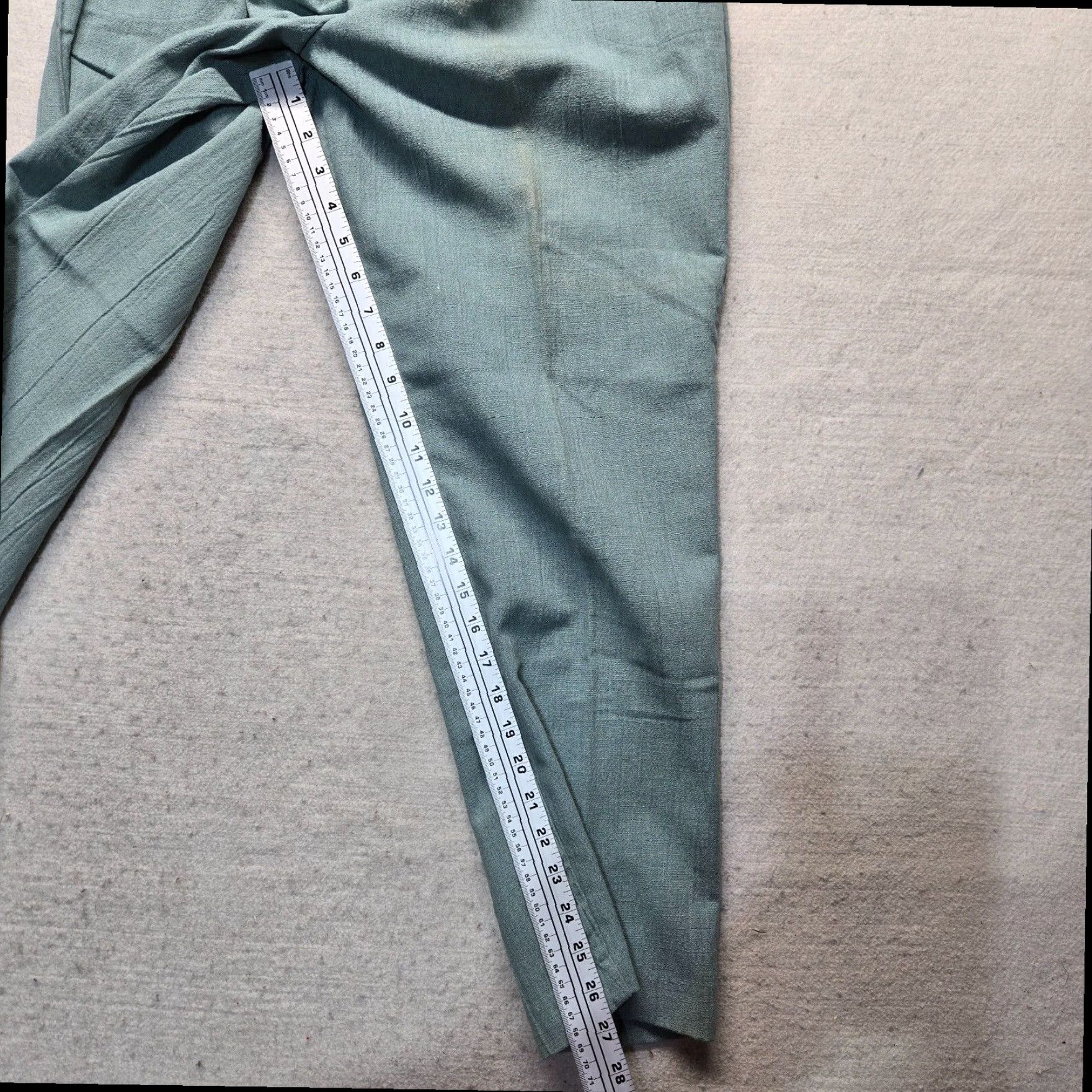 Blair Blair Women's Green Stretch Dress Pants Adult Size 16 Size 38" / US 16 / IT 52 - 7 Thumbnail