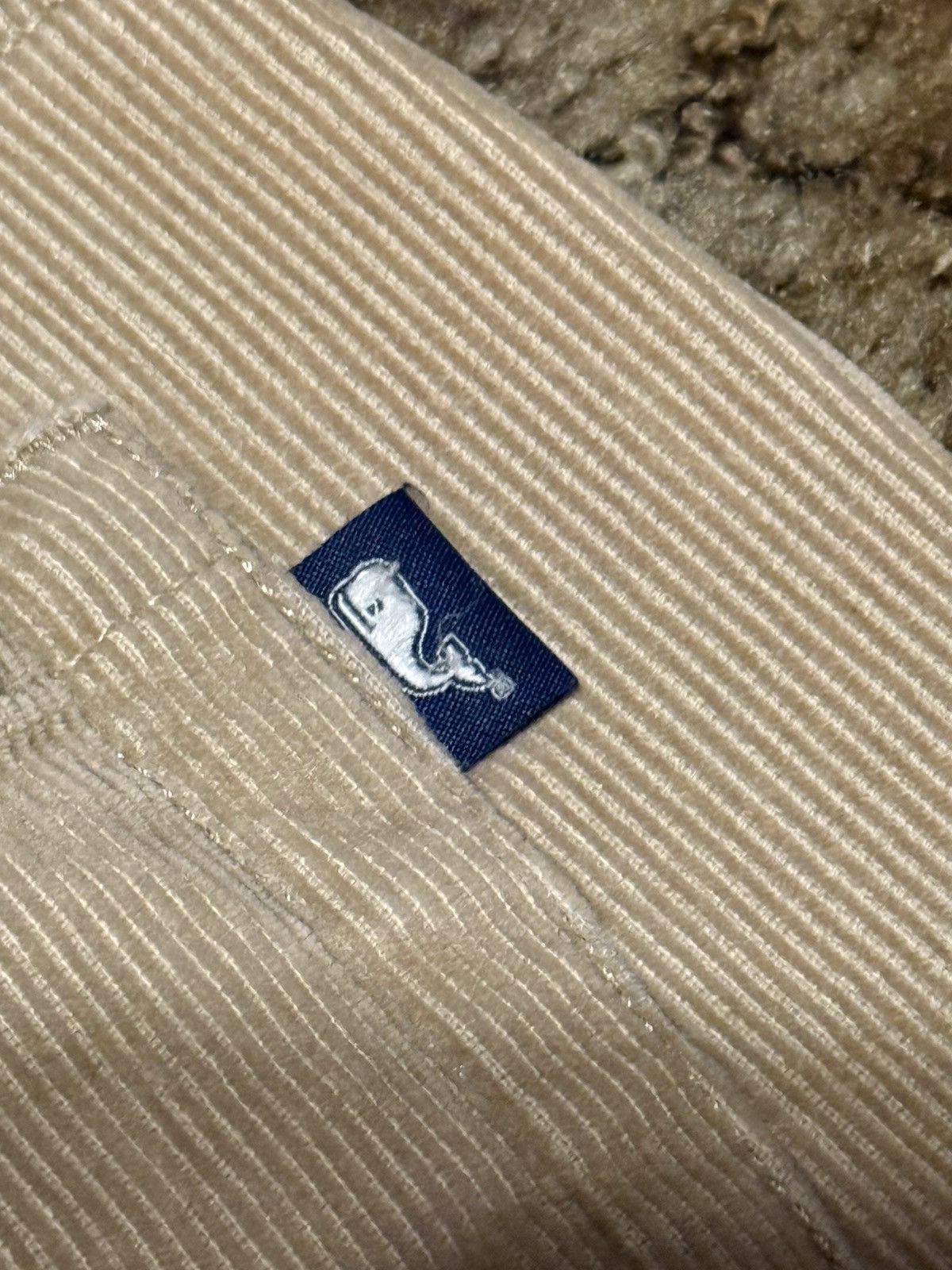 Vineyard Vines Vineyard Vines Mens Beige Corduroy Five Pocket Pants 33 x 32 Size US 33 - 4 Thumbnail