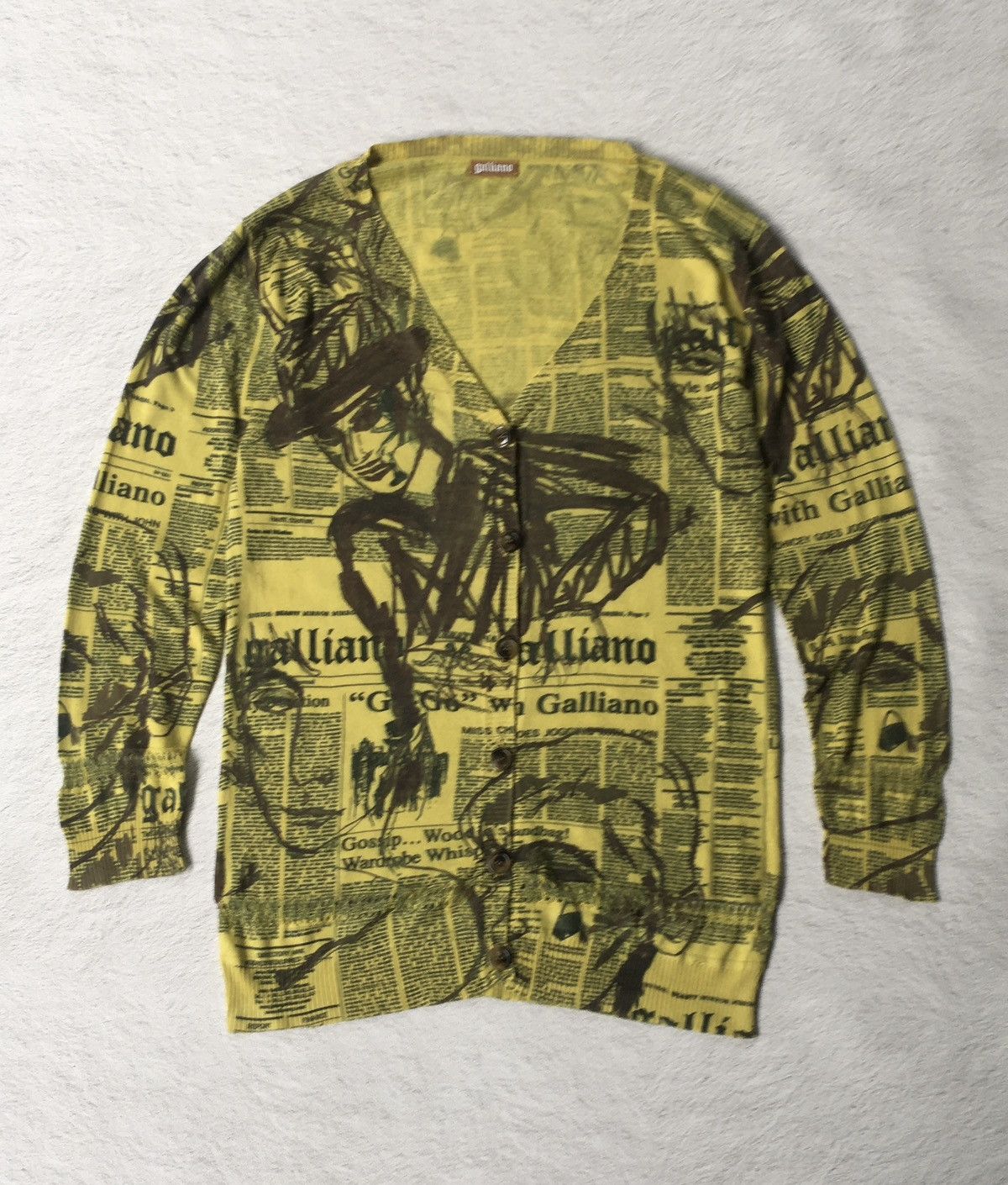 John Galliano Galliano Newspaper Size US XS / EU 42 / 0 - 1 Thumbnail