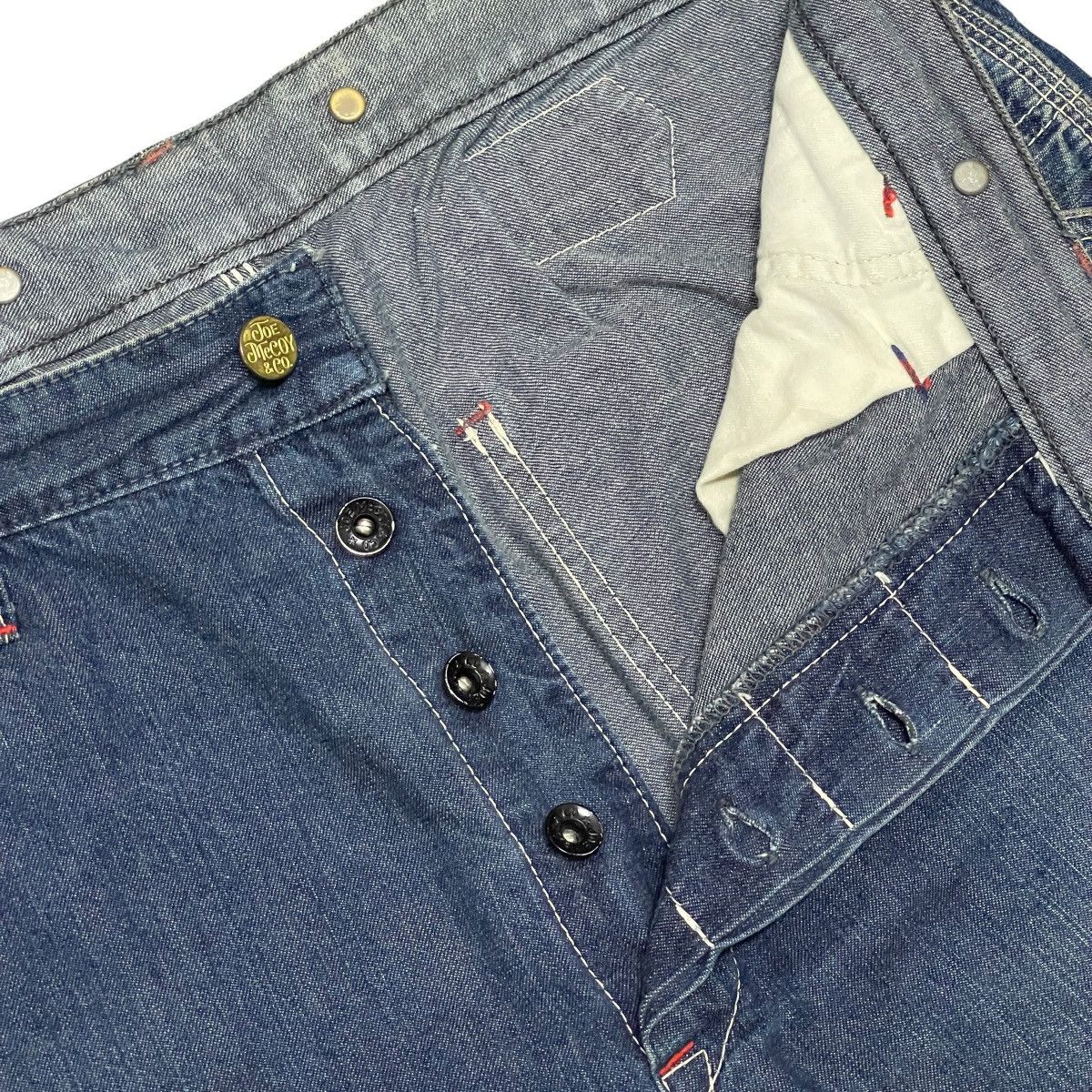 The Real McCoy's ‼️LASTDROP‼️ Joe Mccoy The Real Mccoy’s Ironall Denim Jeans Size US 32 / EU 48 - 17 Thumbnail