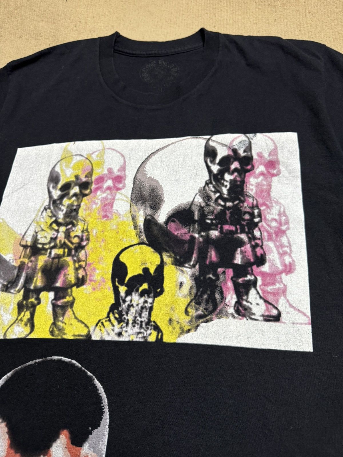 Chrome Hearts (RARE) Chrome Hearts - FOTI PePe Sword Tee Size US L / EU 52-54 / 3 - 6 Thumbnail