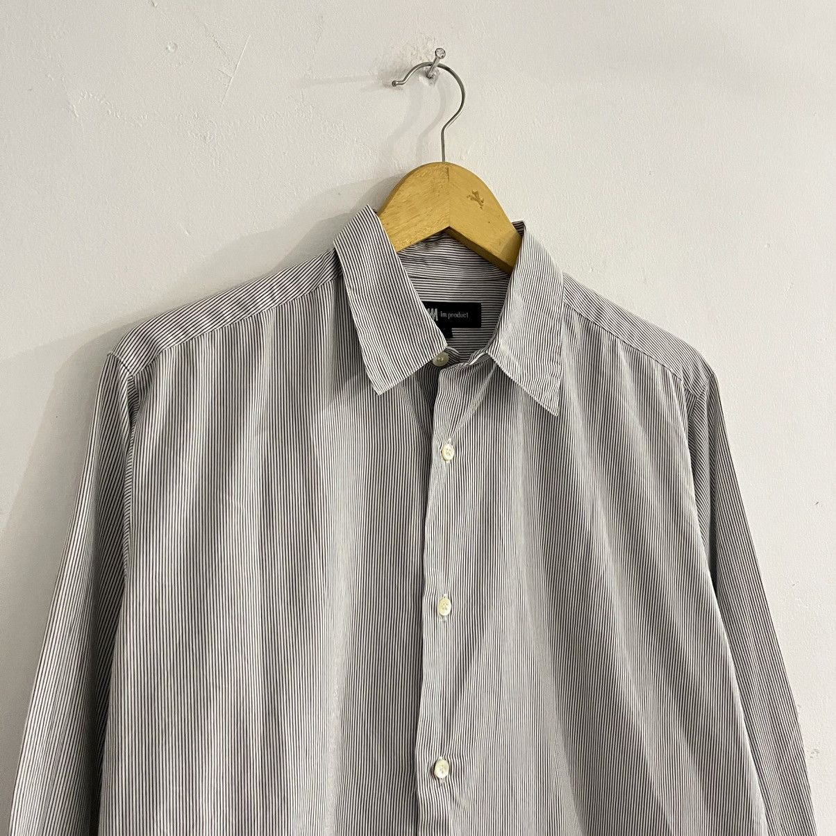 Issey Miyake Issey Miyake - Striped Longsleeve Button Up Size US L / EU 52-54 / 3 - 3 Thumbnail