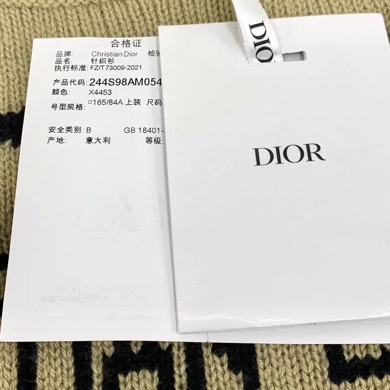 Dior Christian Dior Short Sleeve Knit Sweater-2505 Size XS / US 0-2 / IT 36-38 - 7 Thumbnail