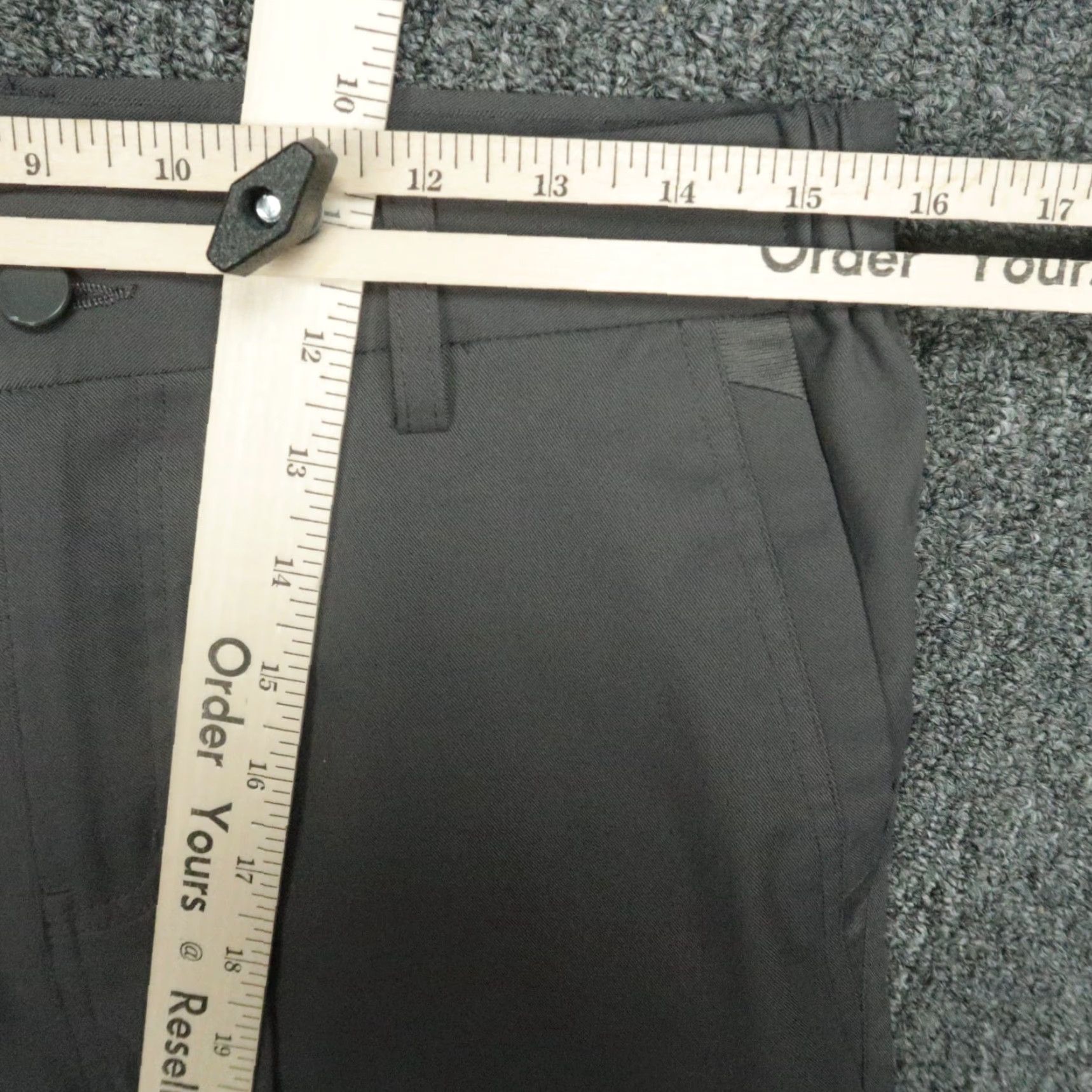Vintage Jack Archer Pants Men 32x30 Charcoal Gray Tech Chino Trousers Travel Workwear Casual Size US 32 / EU 48 - 5 Thumbnail