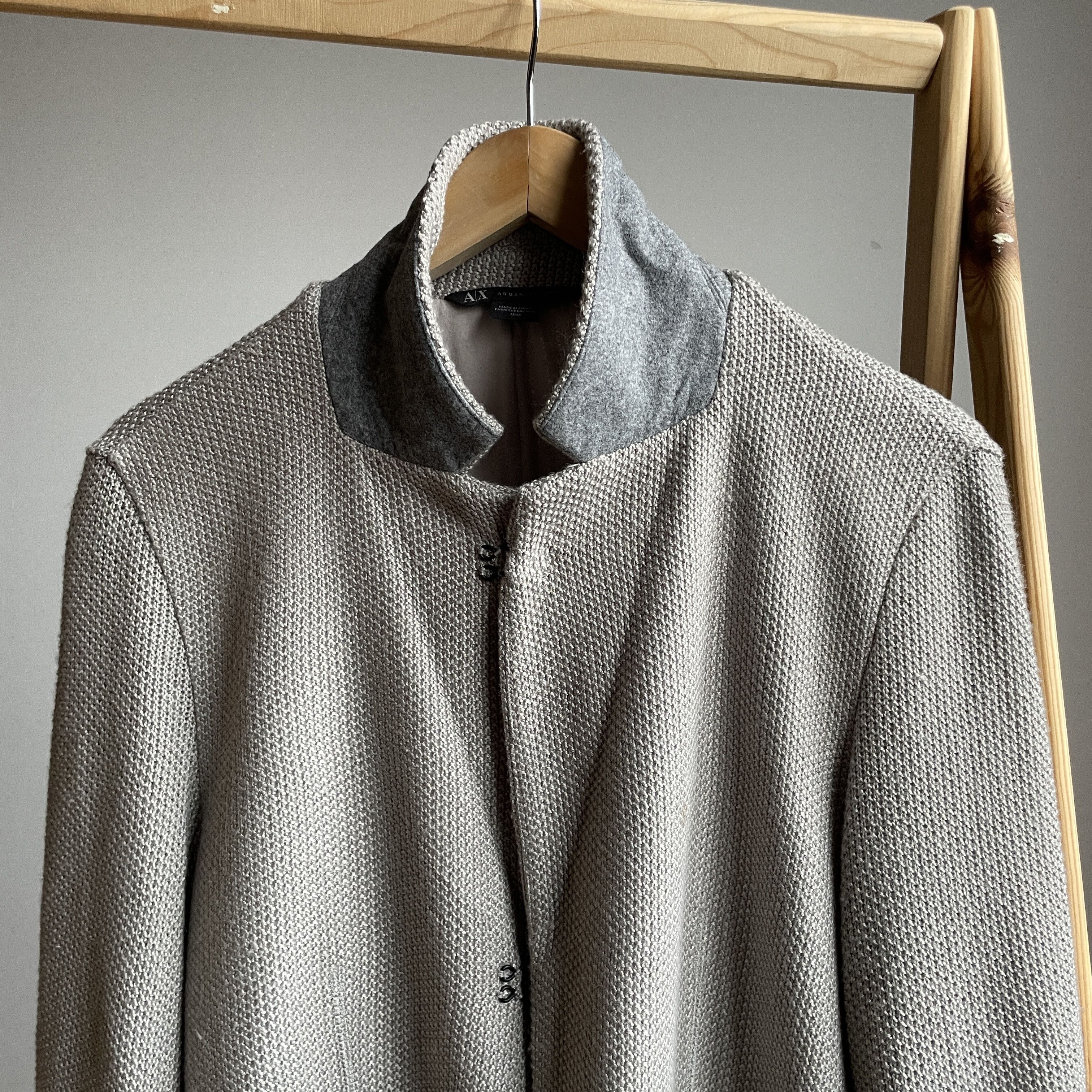 Armani Exchange Armani Exchange Z Holiday 2012 Knitted Acrylic Blazer Size 40R - 5 Thumbnail