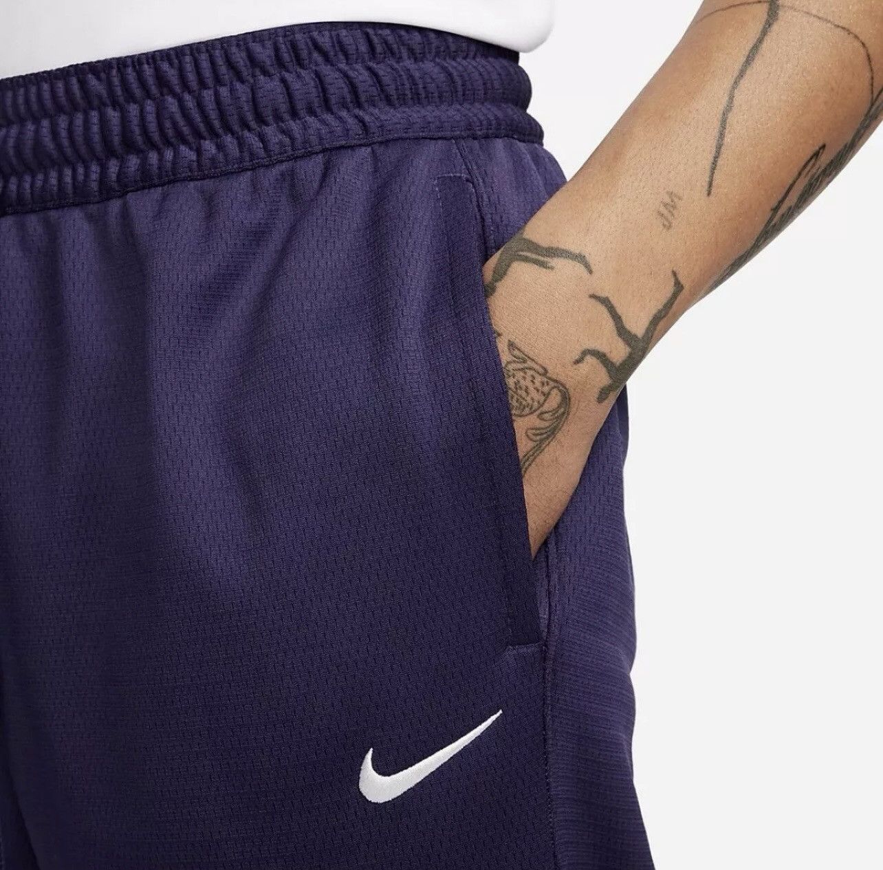 Nike Nike Therma-Fit Basketball Cargo Pants Navy Blue Size US 30 / EU 46 - 3 Thumbnail