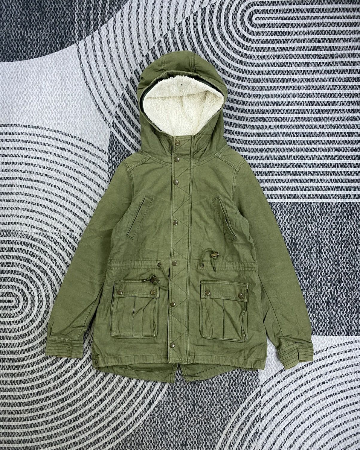 Japanese Brand Vtg XGIRL Hysteric Glamour Multipocket Hoodie Parka Jacket Size US M / EU 48-50 / 2 - 1 Thumbnail