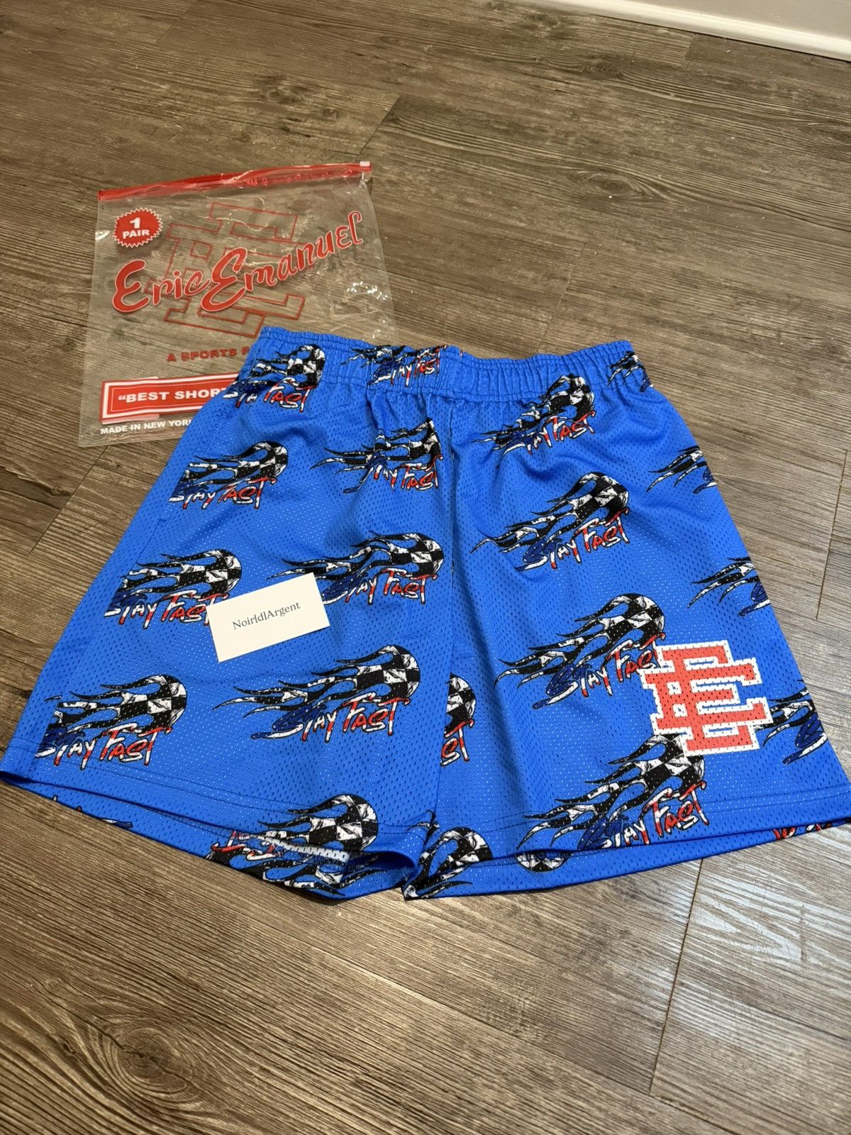 Eric Emanuel Matty Boy Eric Emanuel Blue Shorts Small Size US 34 / EU 50 - 1 Thumbnail