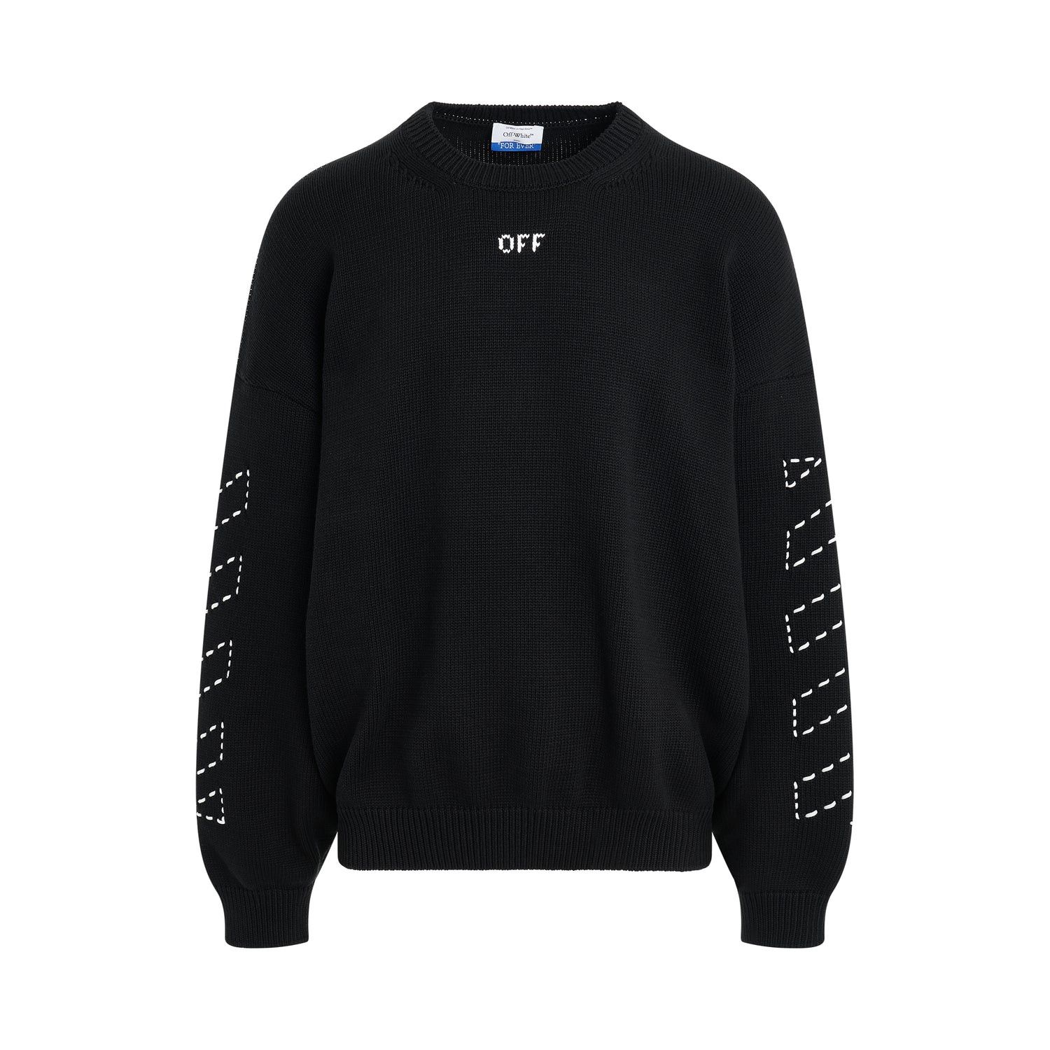Off-White o1mris0824 Sweater in Black Size US M / EU 48-50 / 2 - 1 Thumbnail