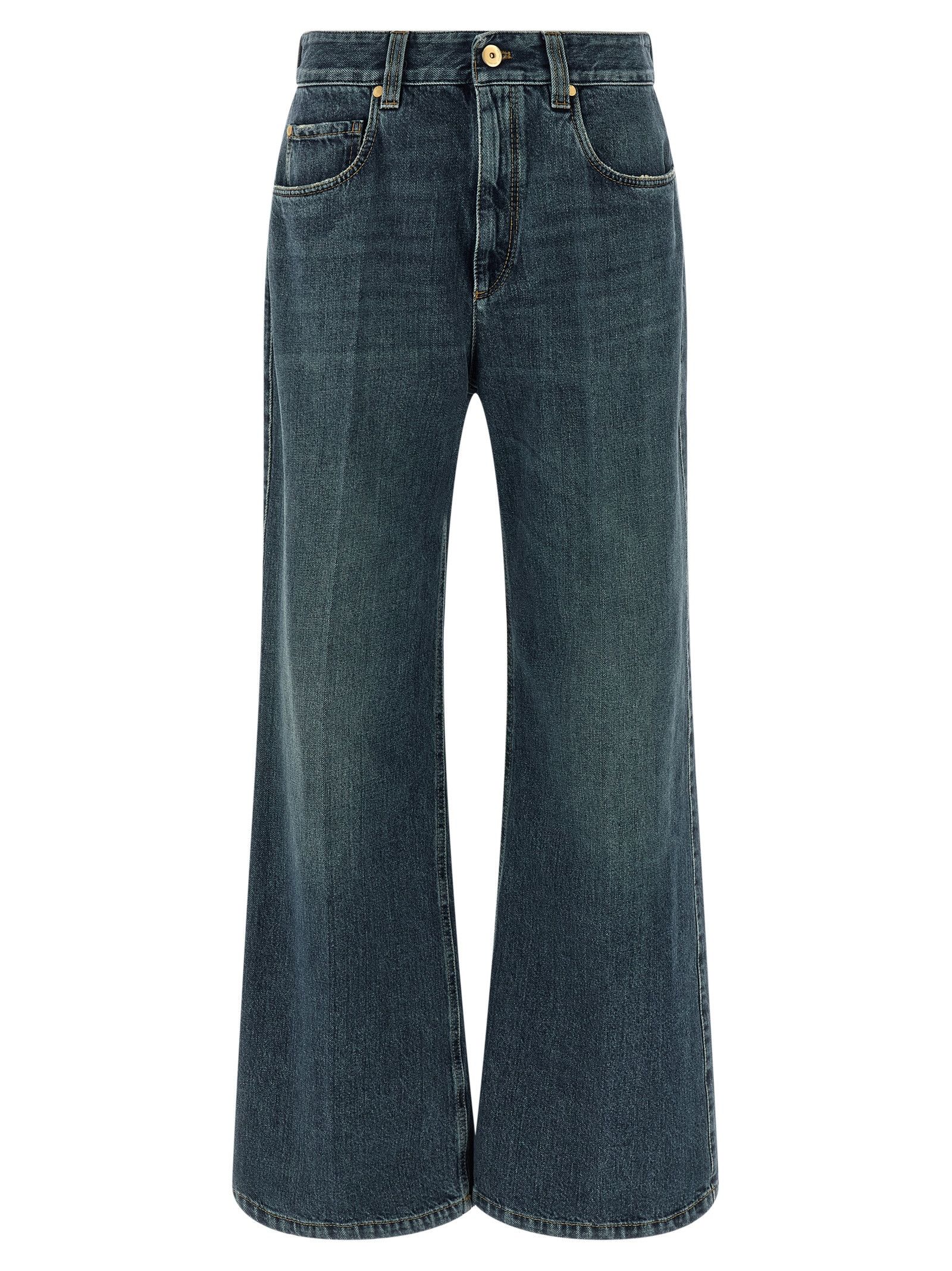 Brunello Cucinelli 'Contemporary Loose' Jeans Size 30" / US 8 / IT 44 - 1 Thumbnail
