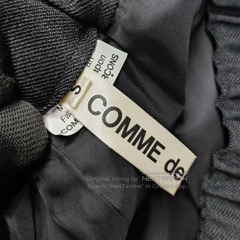 Comme des Garcons Comme Des Garcons size S Main Layer Triple Pleated Skirt Size 23" - 8 Thumbnail